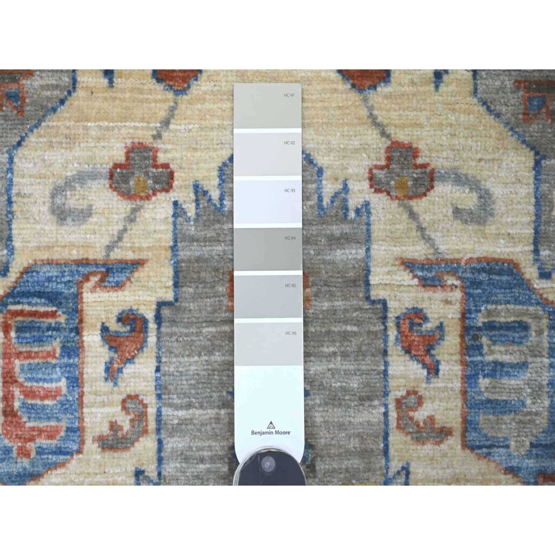 Oushak-And-Peshawar-Hand-Knotted-Rug-106410