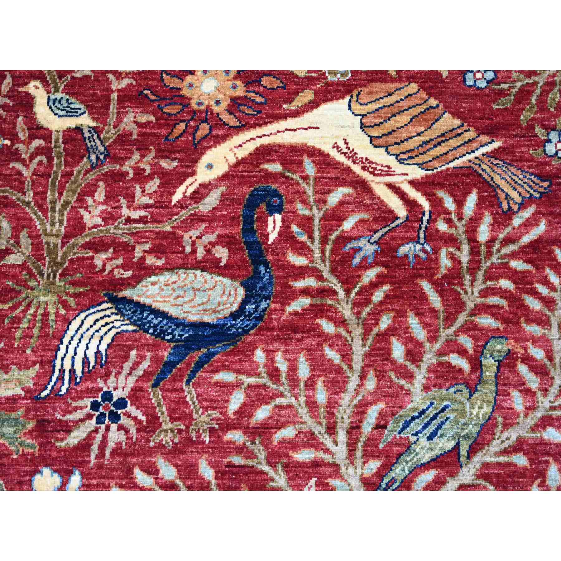Oushak-And-Peshawar-Hand-Knotted-Rug-106515