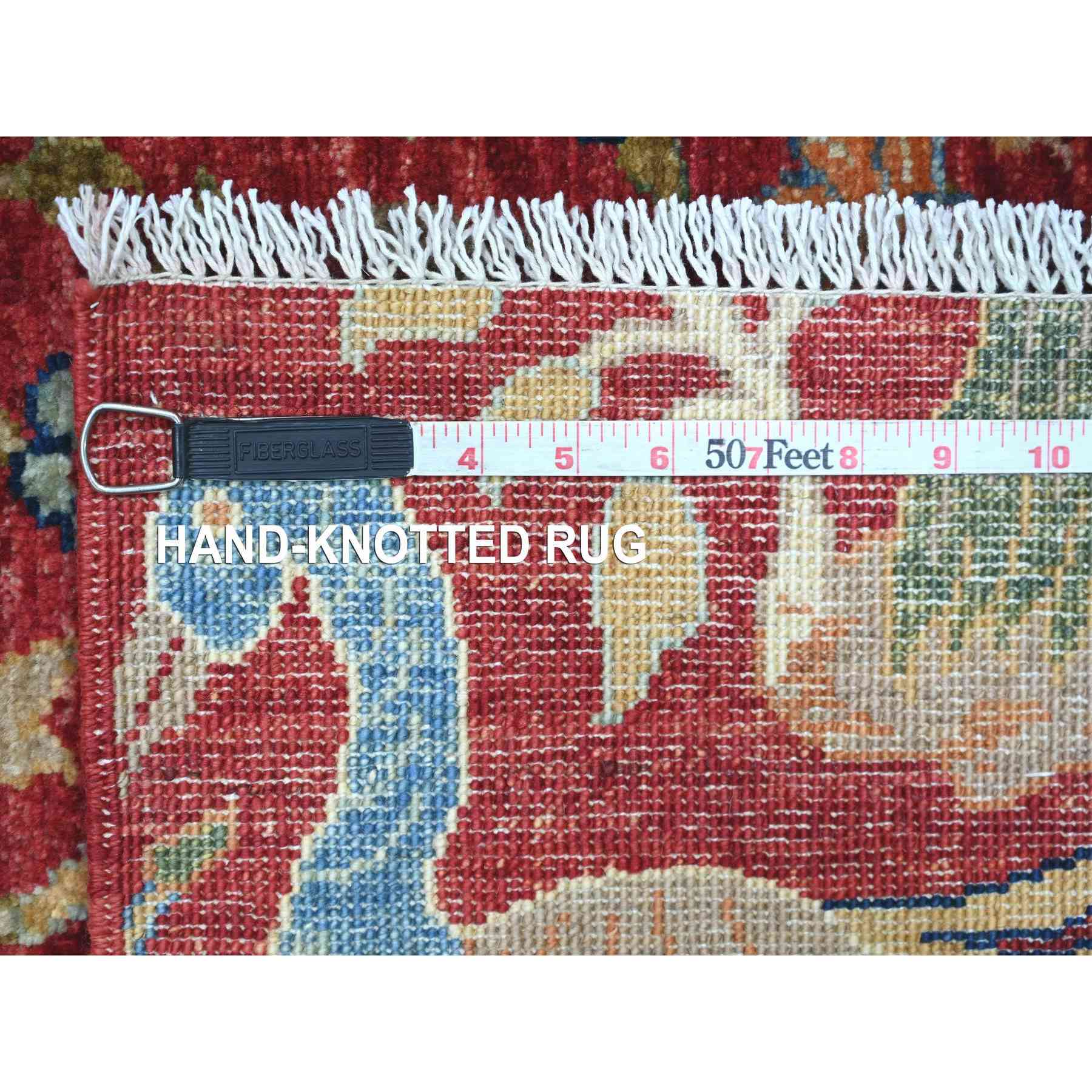 Oushak-And-Peshawar-Hand-Knotted-Rug-106515