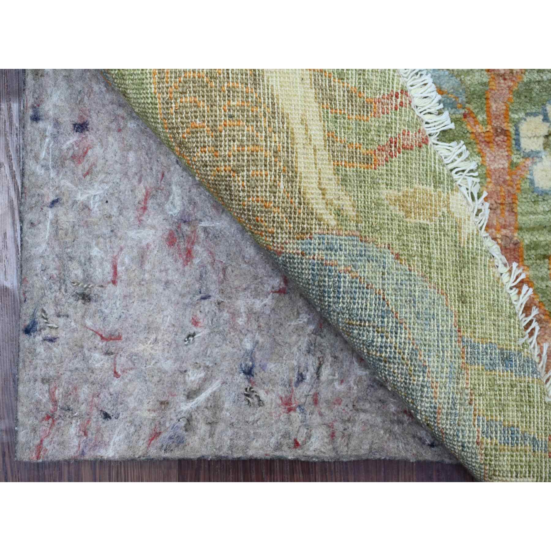 Oushak-And-Peshawar-Hand-Knotted-Rug-106520