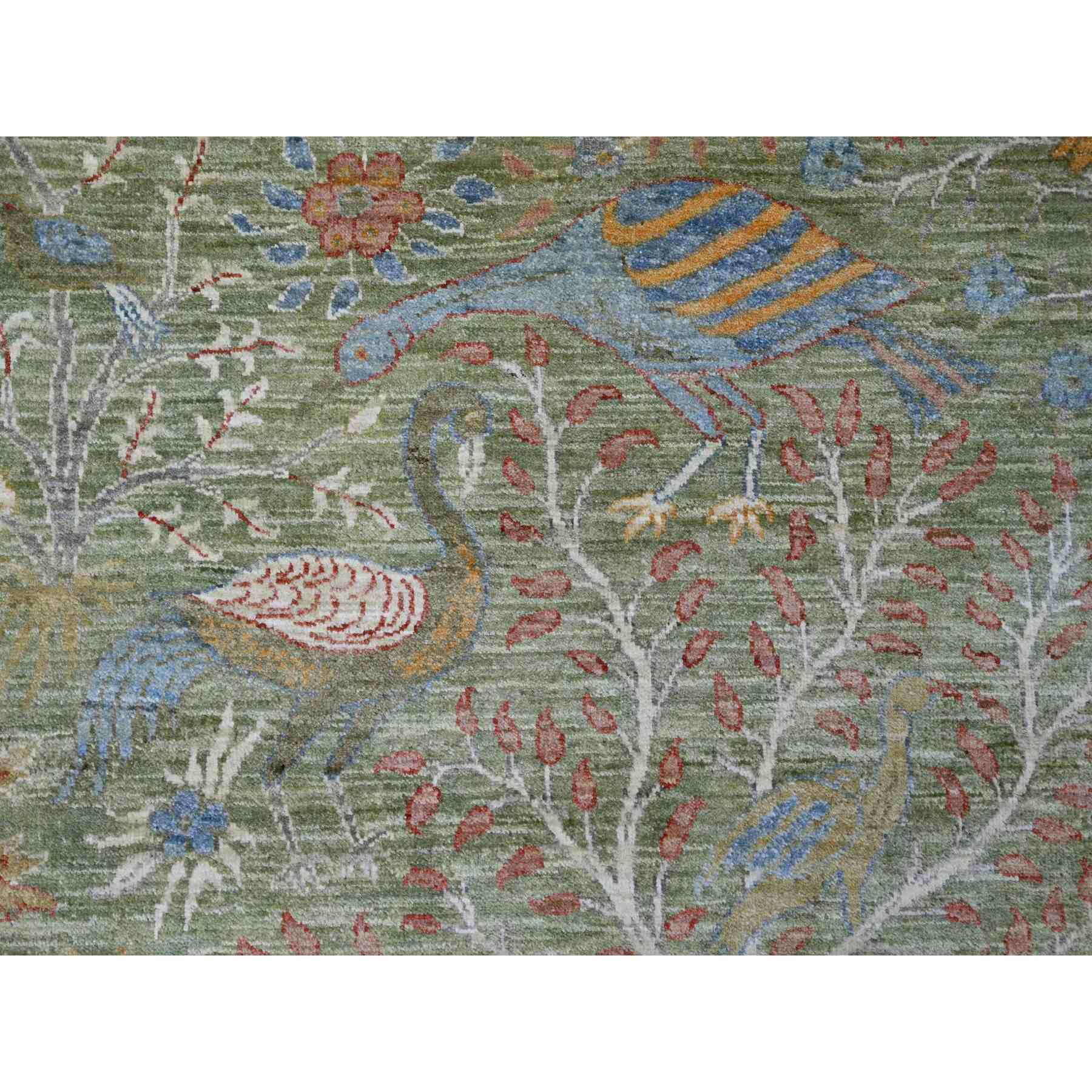 Oushak-And-Peshawar-Hand-Knotted-Rug-106520