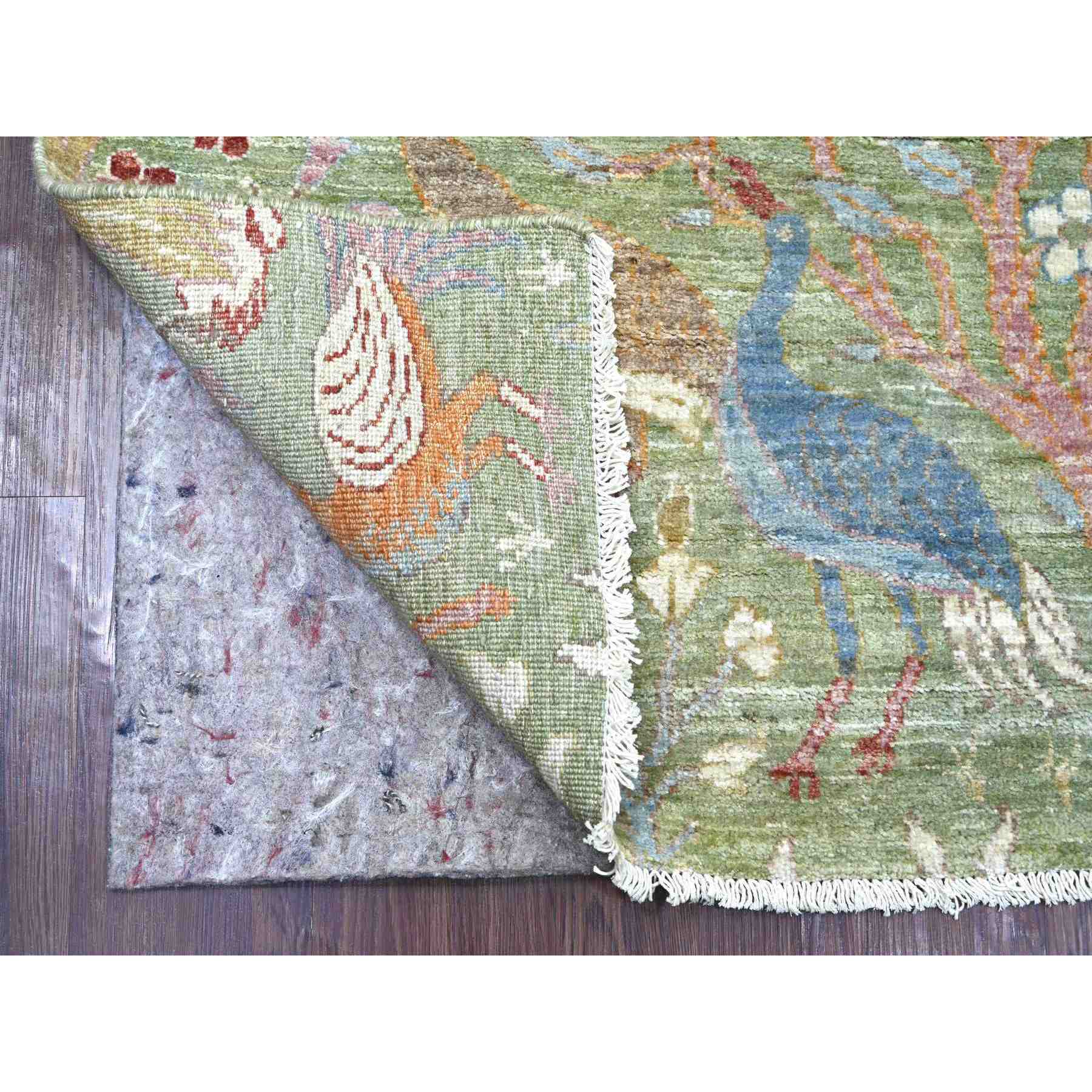 Oushak-And-Peshawar-Hand-Knotted-Rug-106550