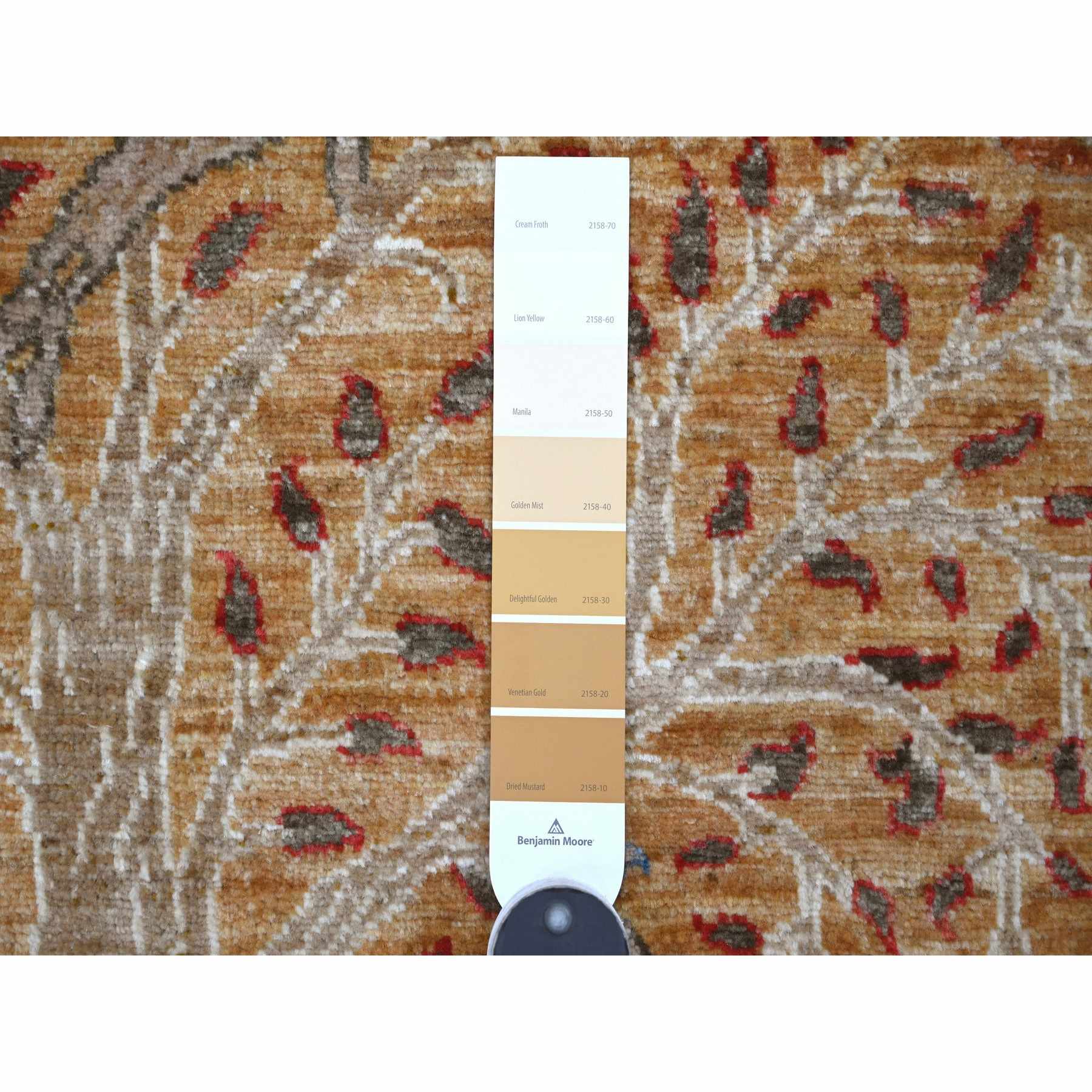Oushak-And-Peshawar-Hand-Knotted-Rug-106680