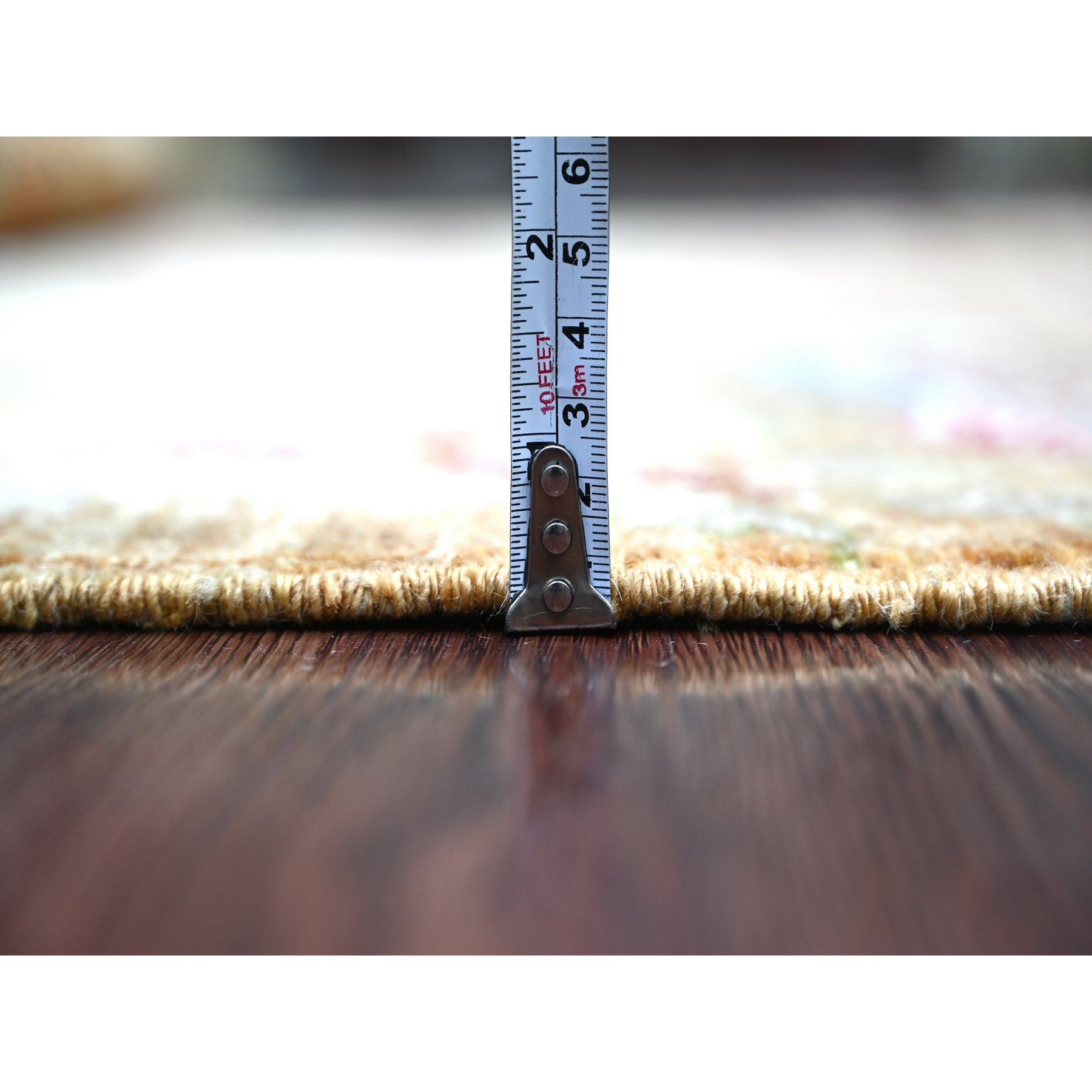 Oushak-And-Peshawar-Hand-Knotted-Rug-106680