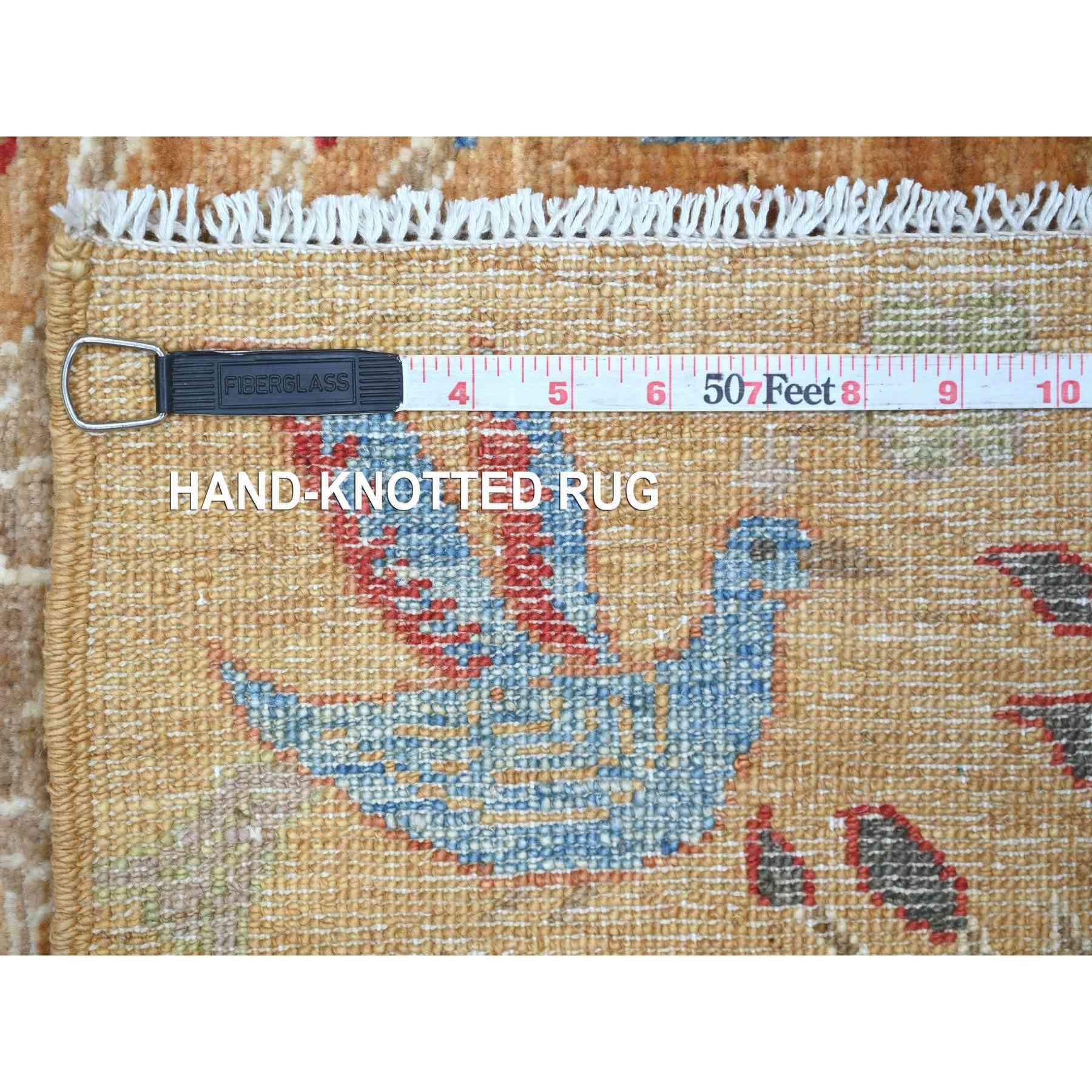 Oushak-And-Peshawar-Hand-Knotted-Rug-106680