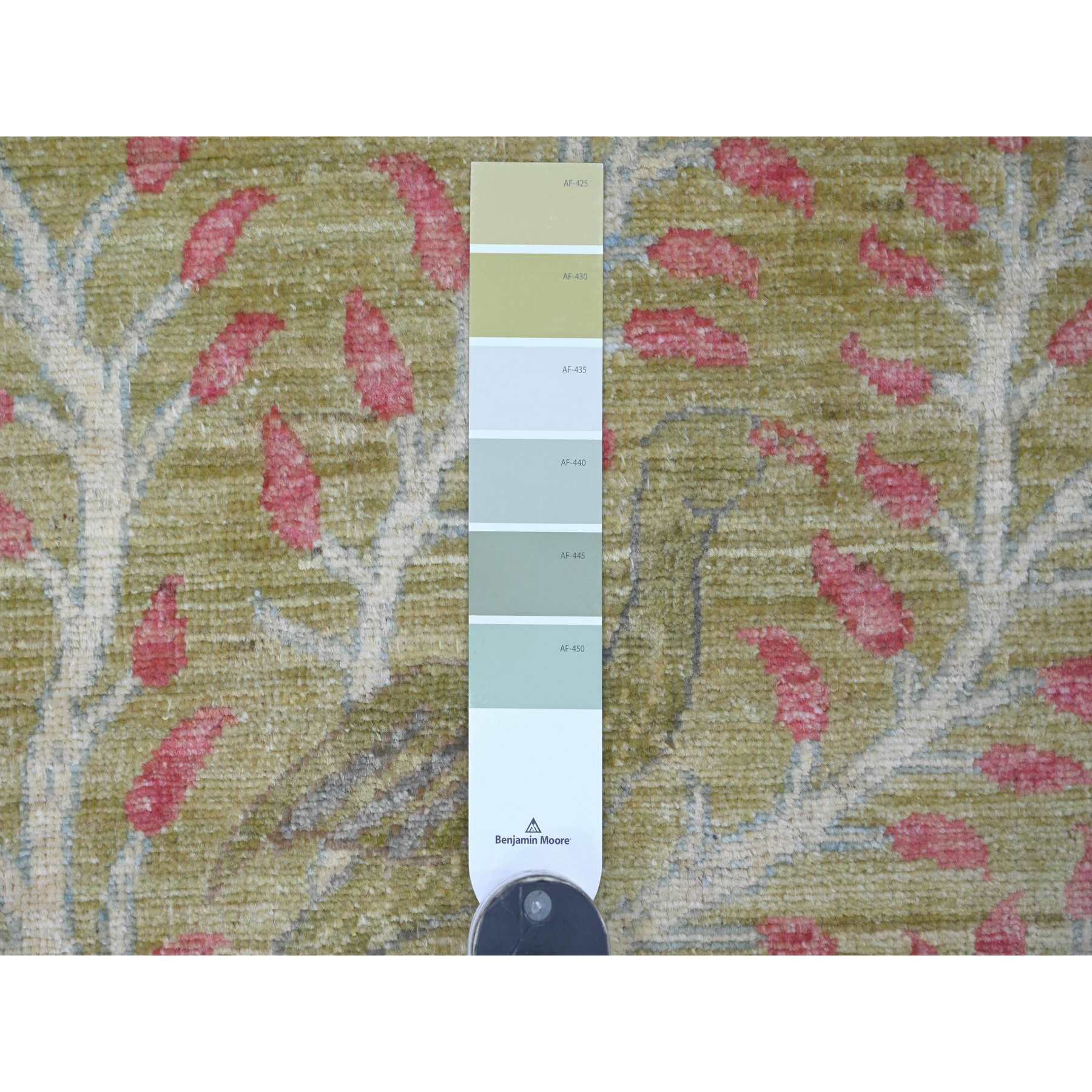 Oushak-And-Peshawar-Hand-Knotted-Rug-106720