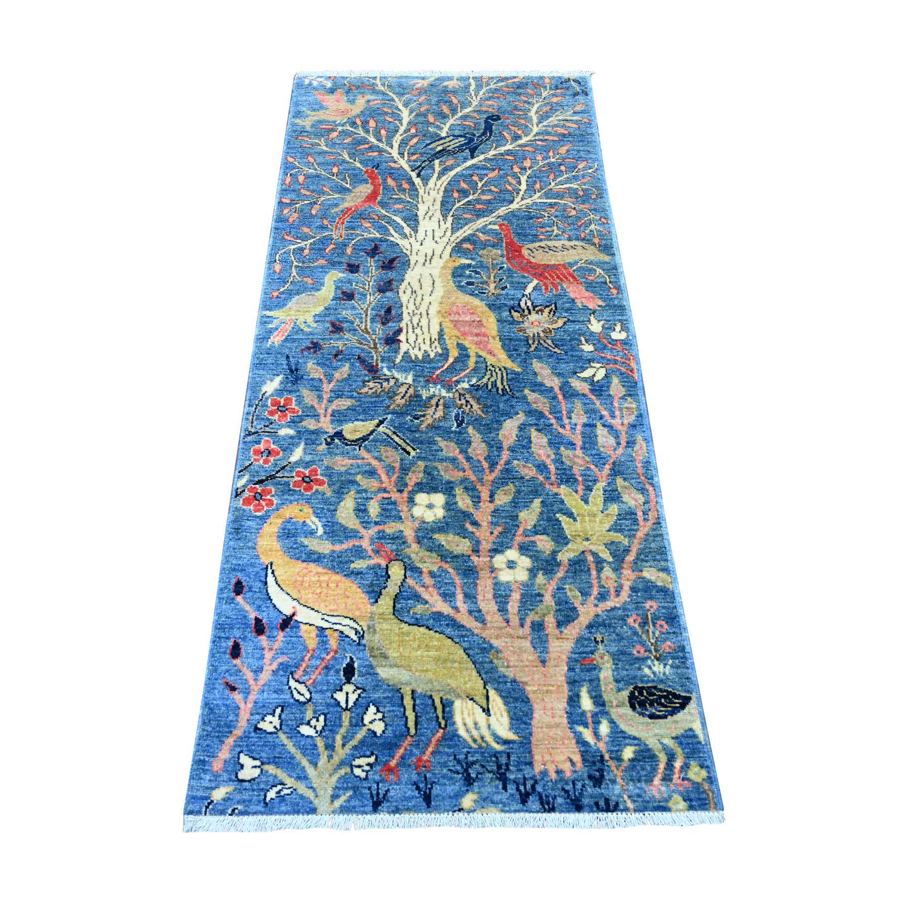 Oushak-And-Peshawar-Hand-Knotted-Rug-106840
