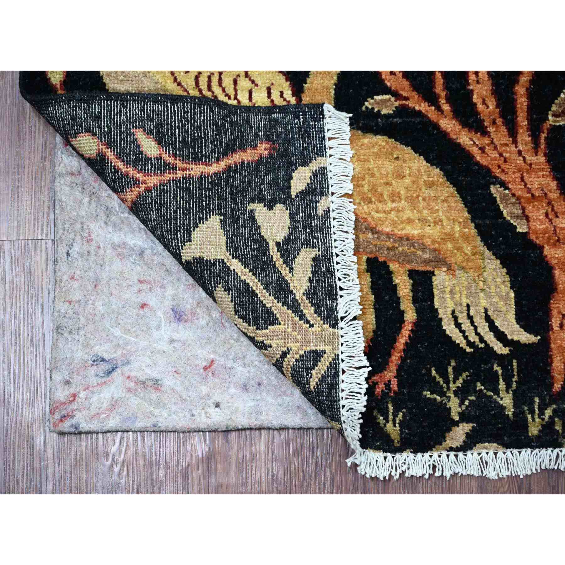Oushak-And-Peshawar-Hand-Knotted-Rug-106850
