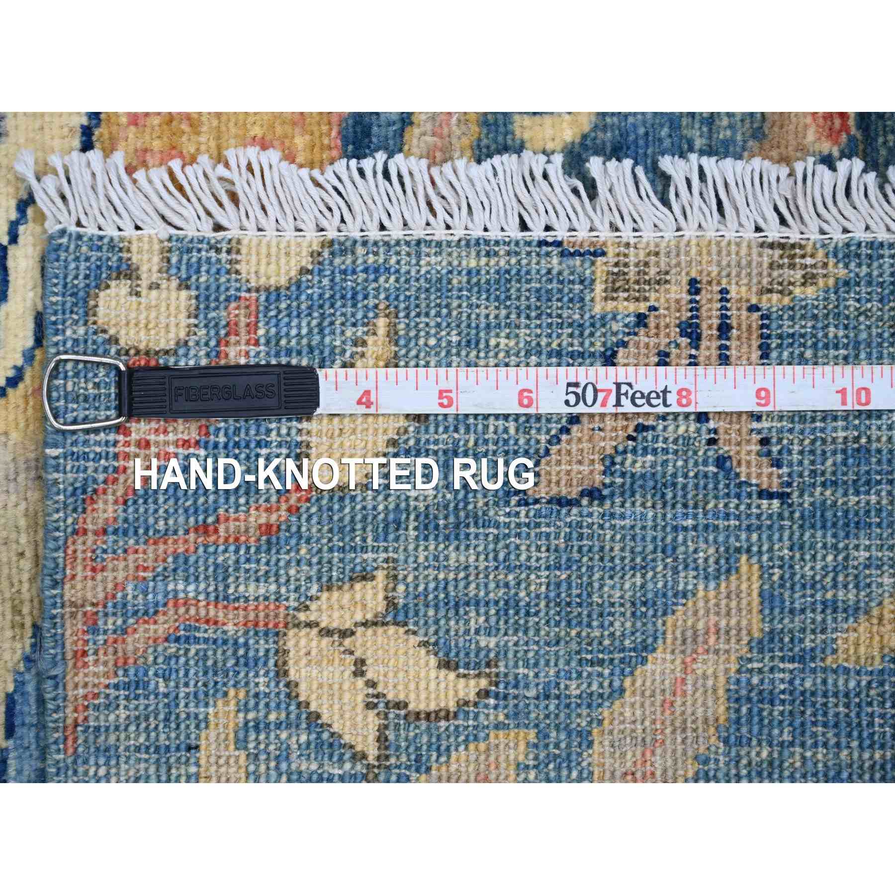 Oushak-And-Peshawar-Hand-Knotted-Rug-106855