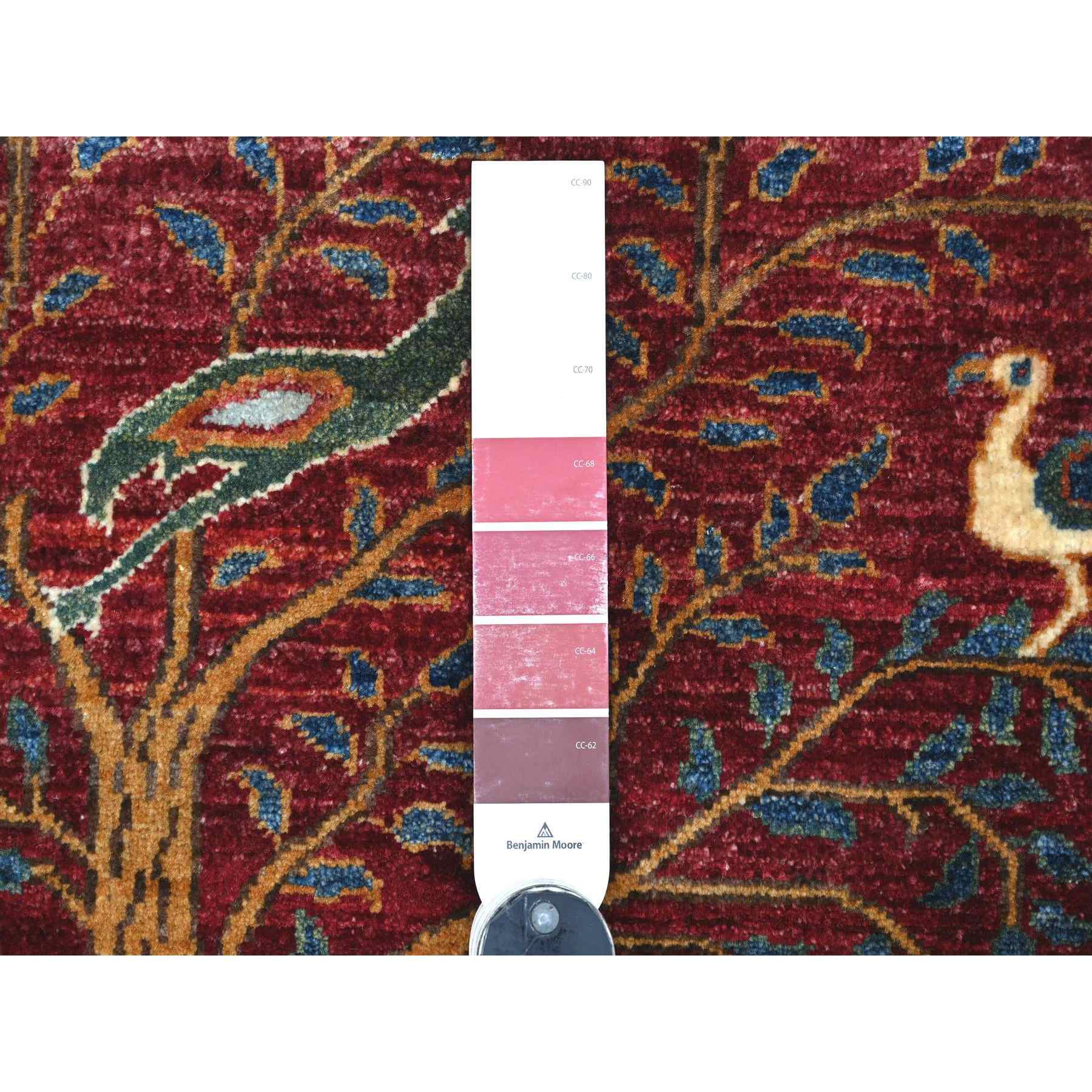 Oushak-And-Peshawar-Hand-Knotted-Rug-106860