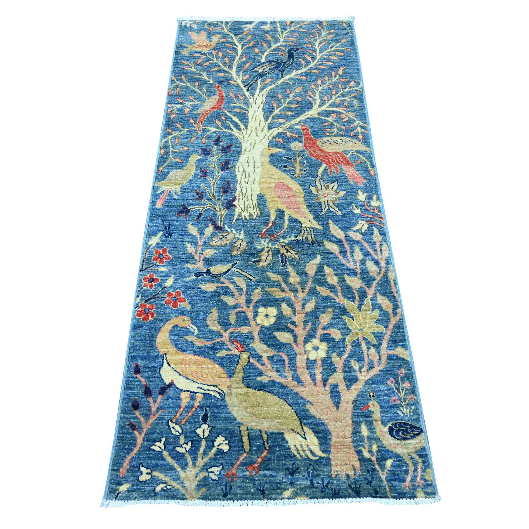 Oushak-And-Peshawar-Hand-Knotted-Rug-106865