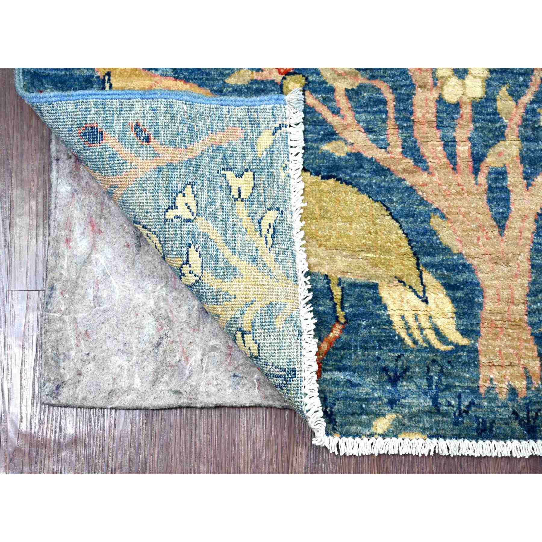 Oushak-And-Peshawar-Hand-Knotted-Rug-106865