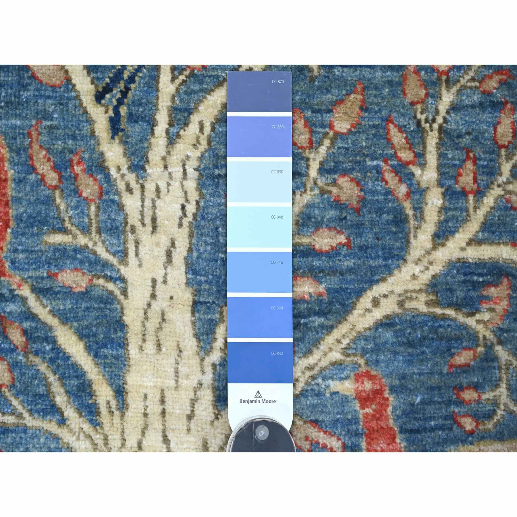 Oushak-And-Peshawar-Hand-Knotted-Rug-106865