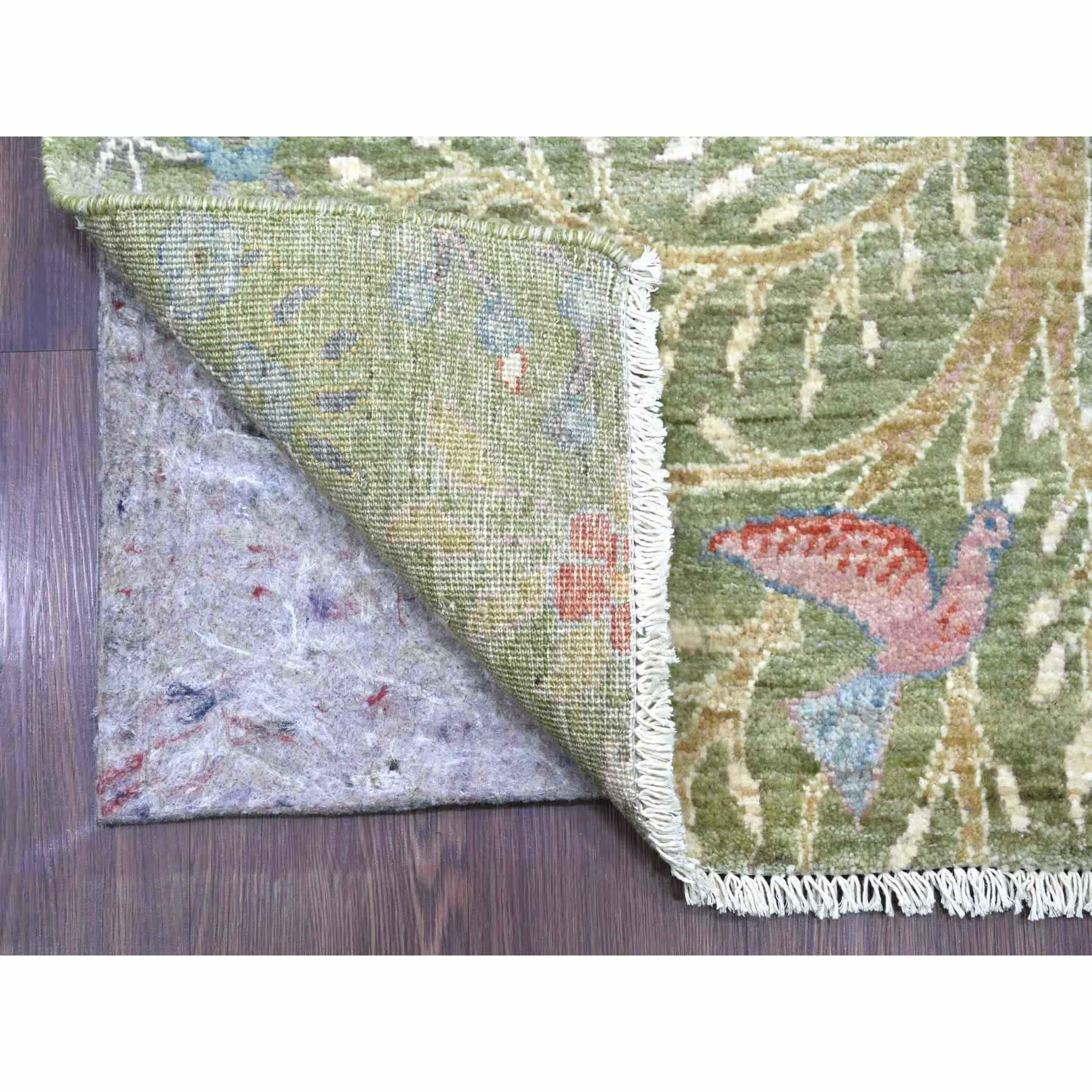 Oushak-And-Peshawar-Hand-Knotted-Rug-106900