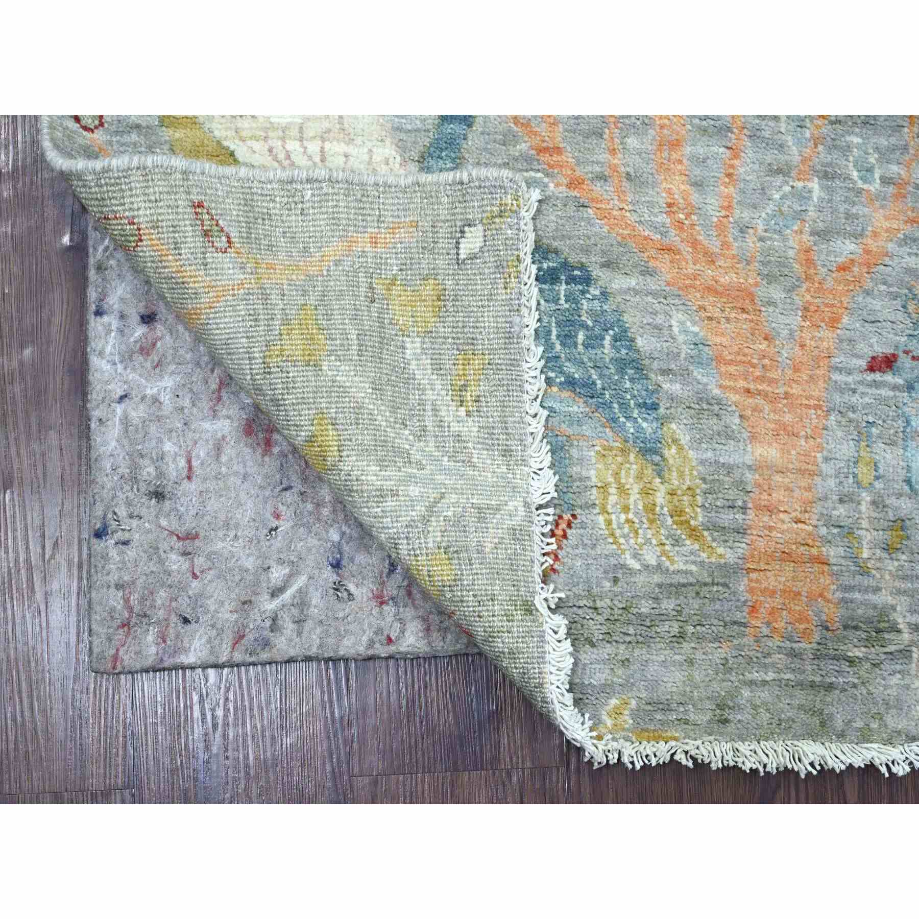 Oushak-And-Peshawar-Hand-Knotted-Rug-106905