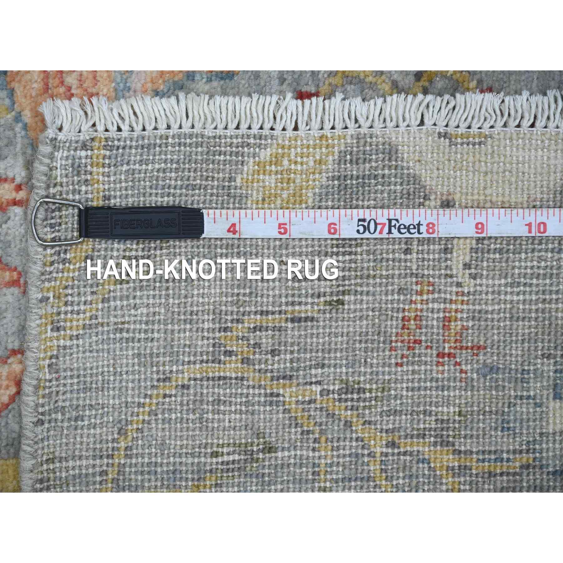Oushak-And-Peshawar-Hand-Knotted-Rug-106905