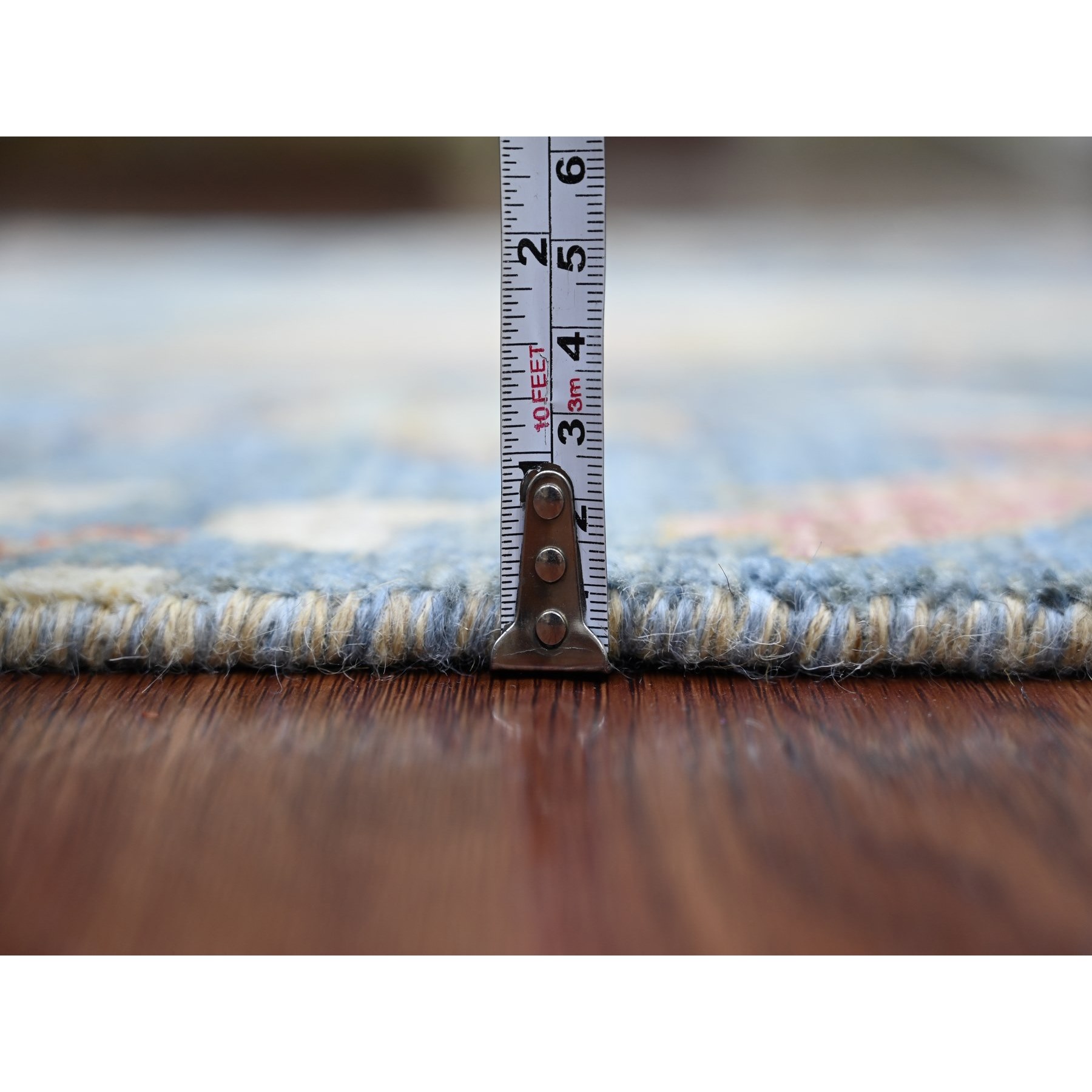 Oushak-And-Peshawar-Hand-Knotted-Rug-106915