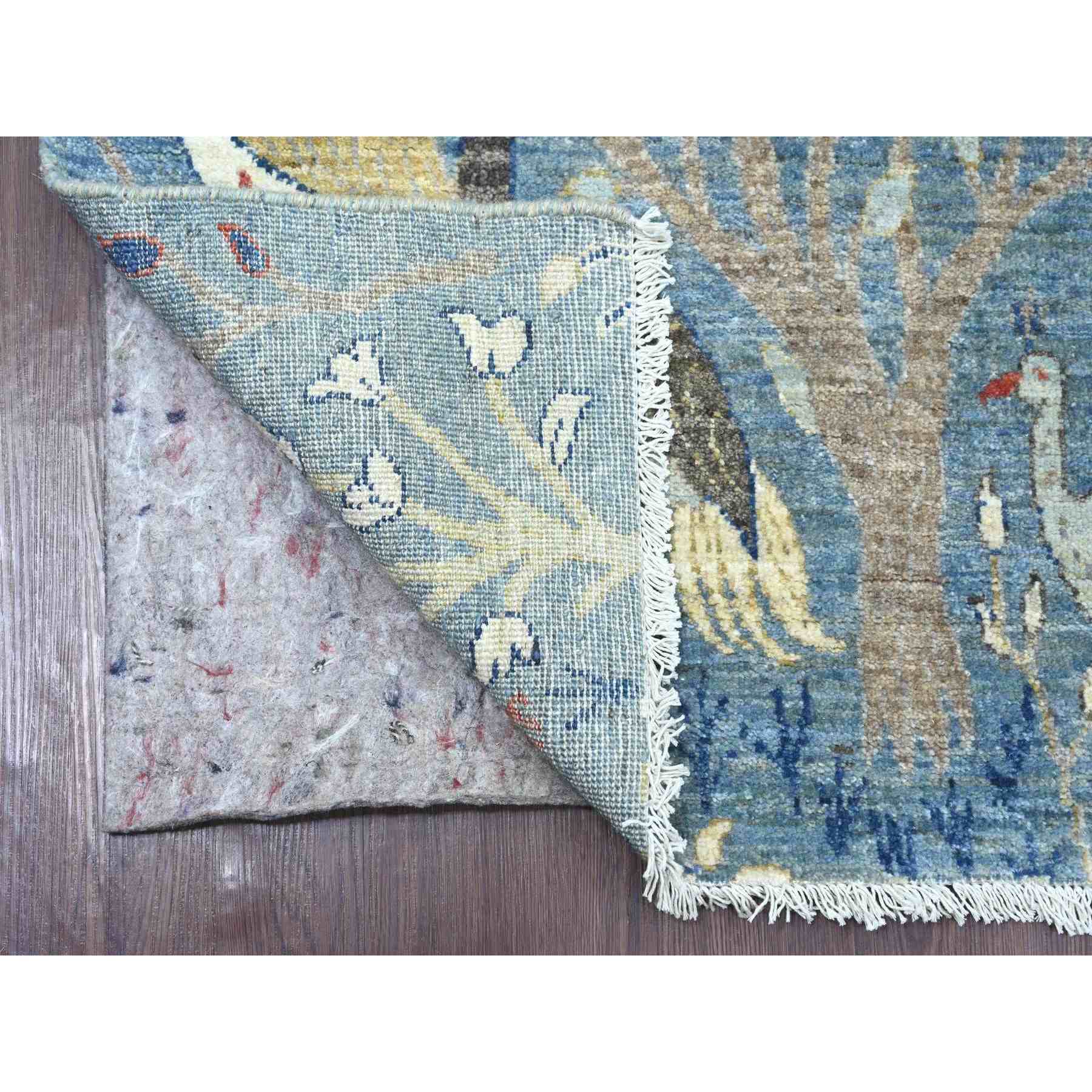 Oushak-And-Peshawar-Hand-Knotted-Rug-106925