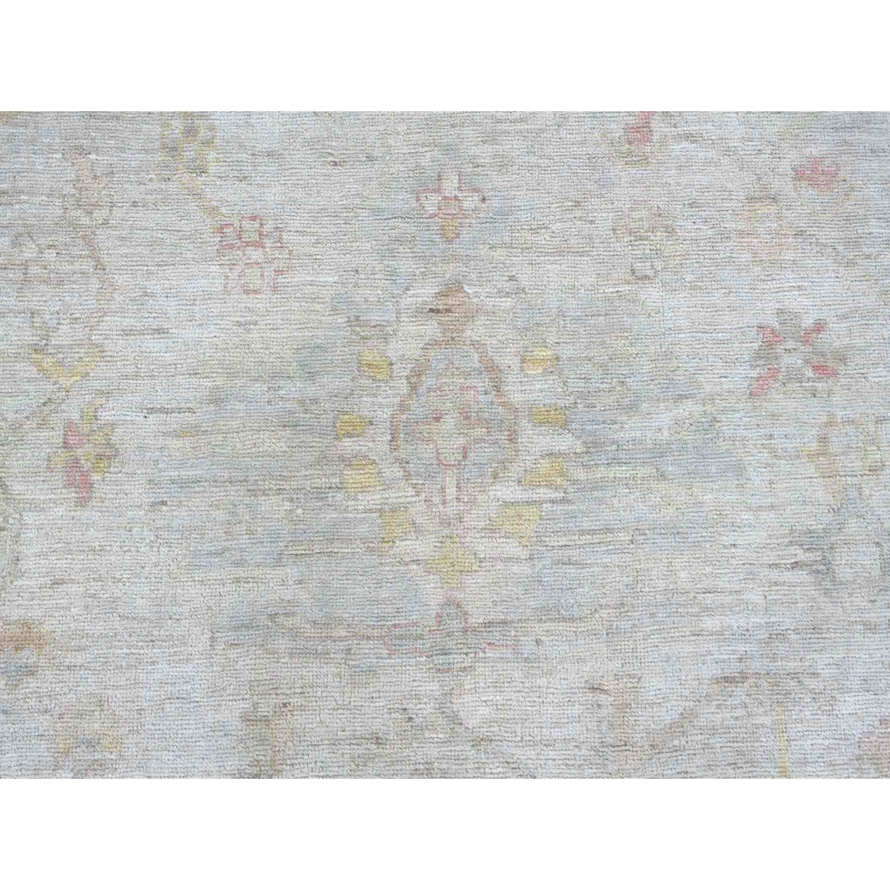 Oushak-And-Peshawar-Hand-Knotted-Rug-106935