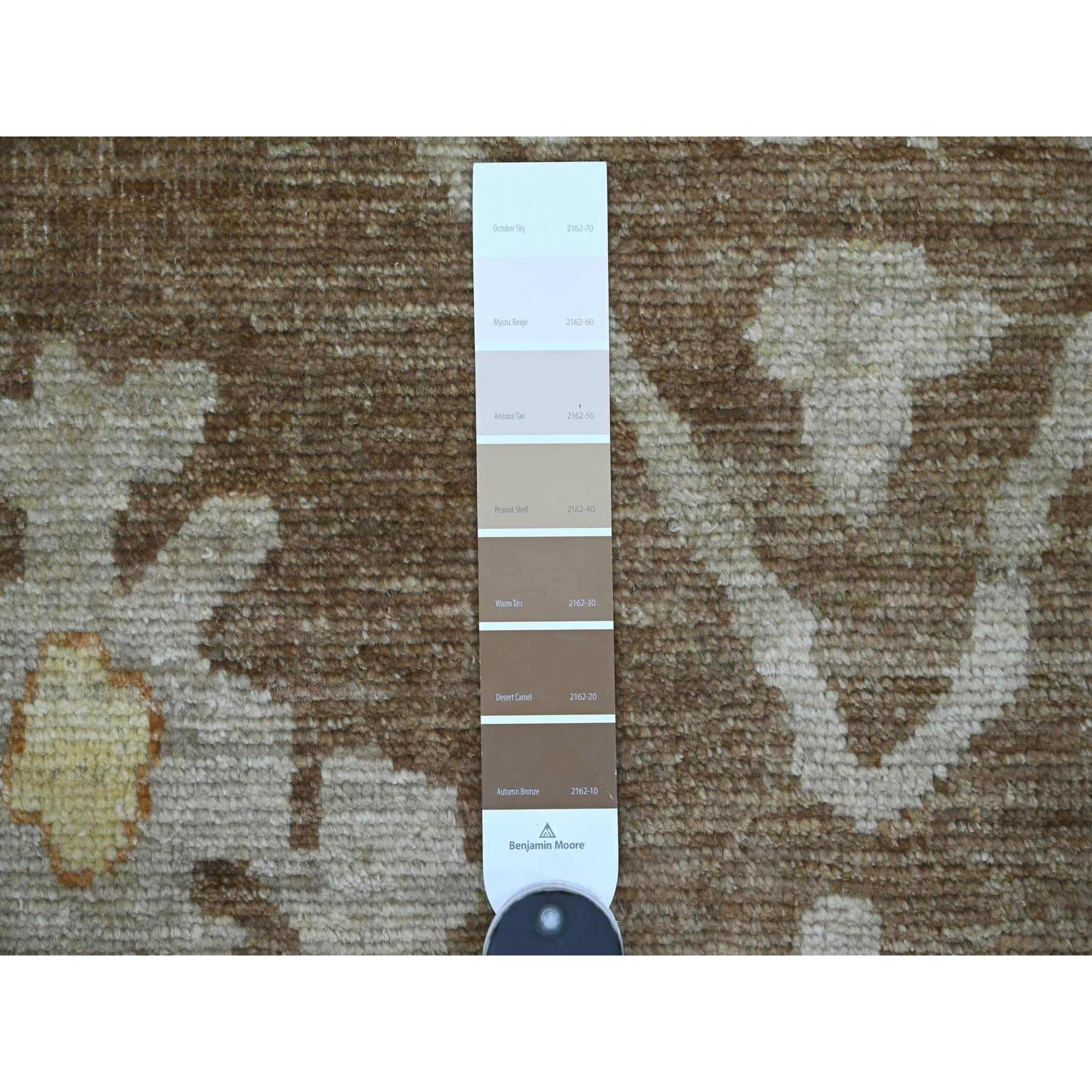 Oushak-And-Peshawar-Hand-Knotted-Rug-106940