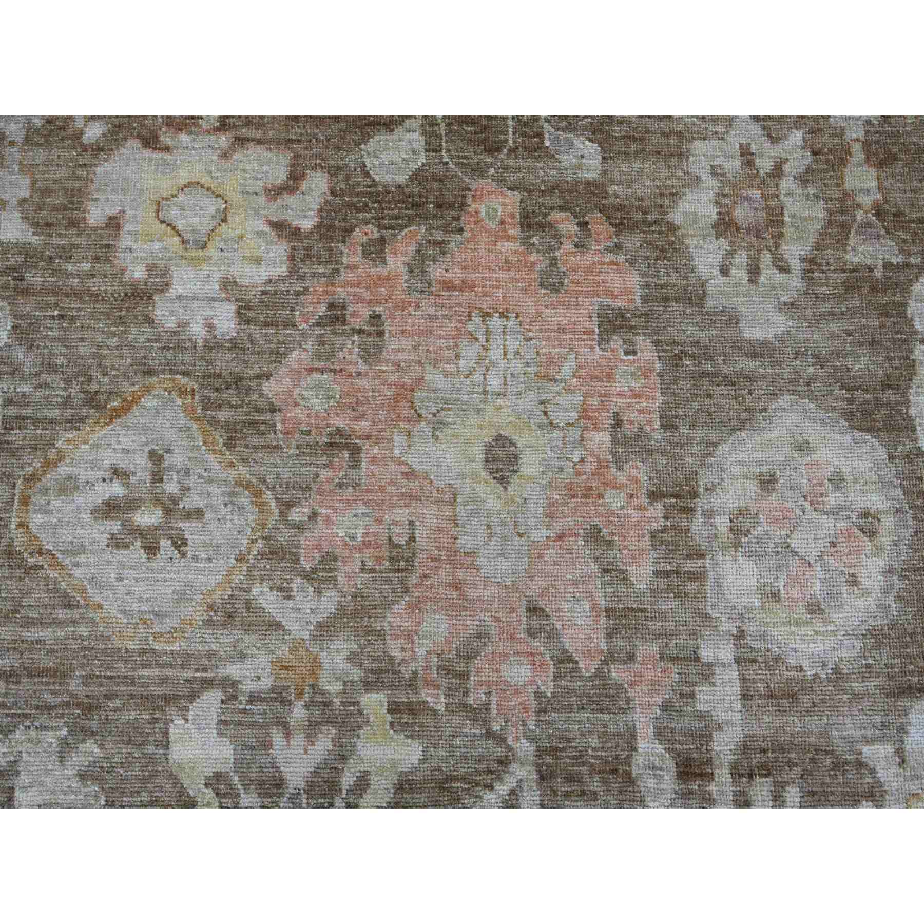 Oushak-And-Peshawar-Hand-Knotted-Rug-106940