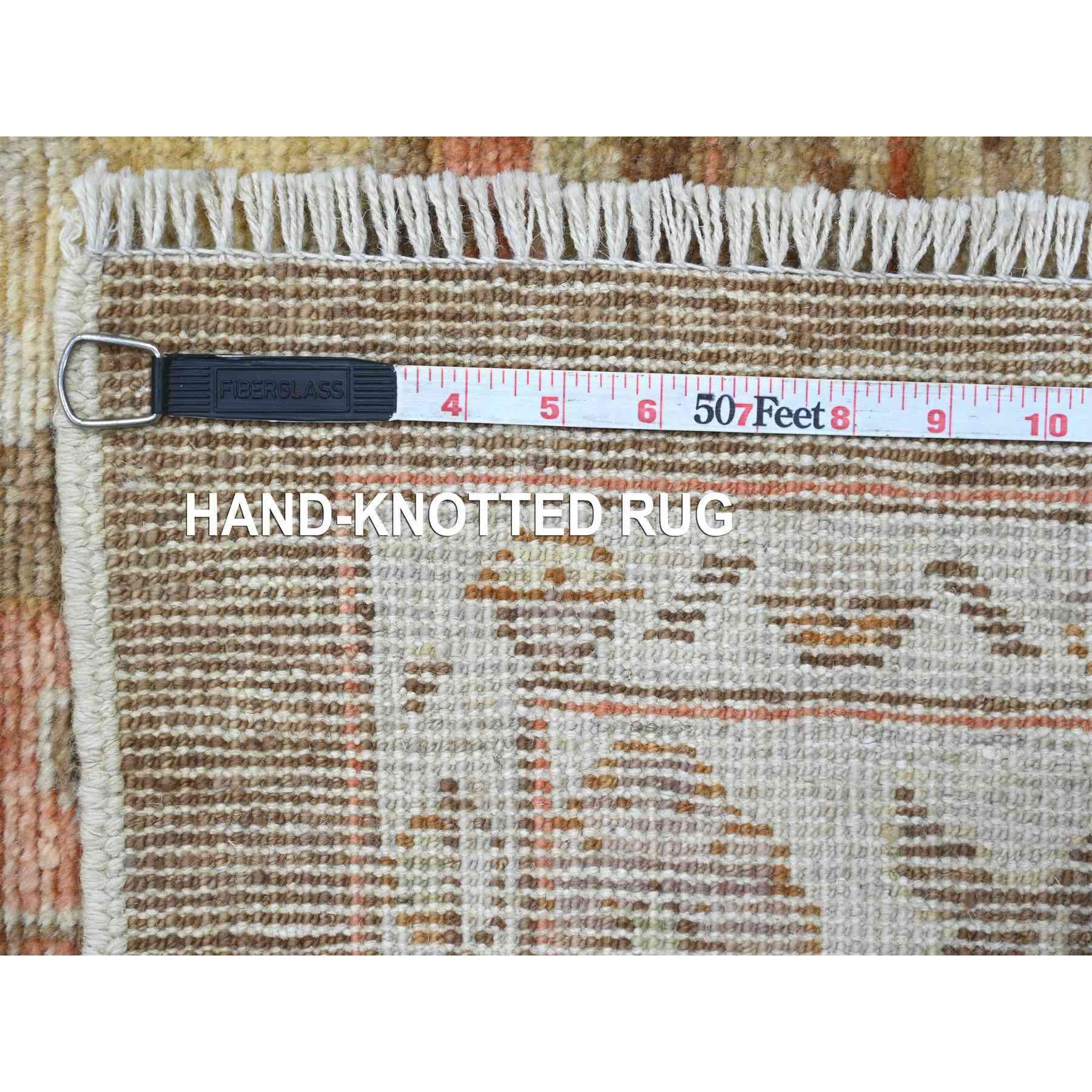 Oushak-And-Peshawar-Hand-Knotted-Rug-106940