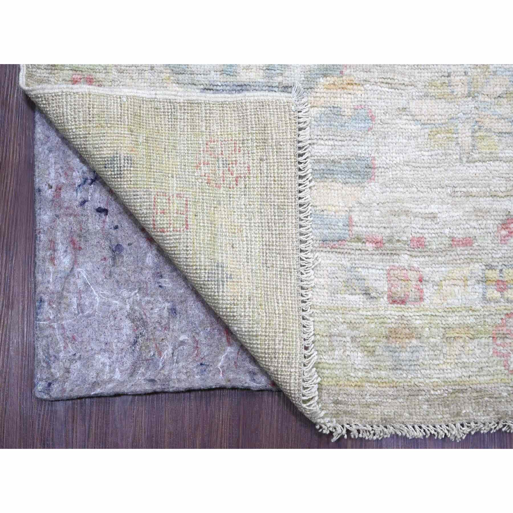 Oushak-And-Peshawar-Hand-Knotted-Rug-106950