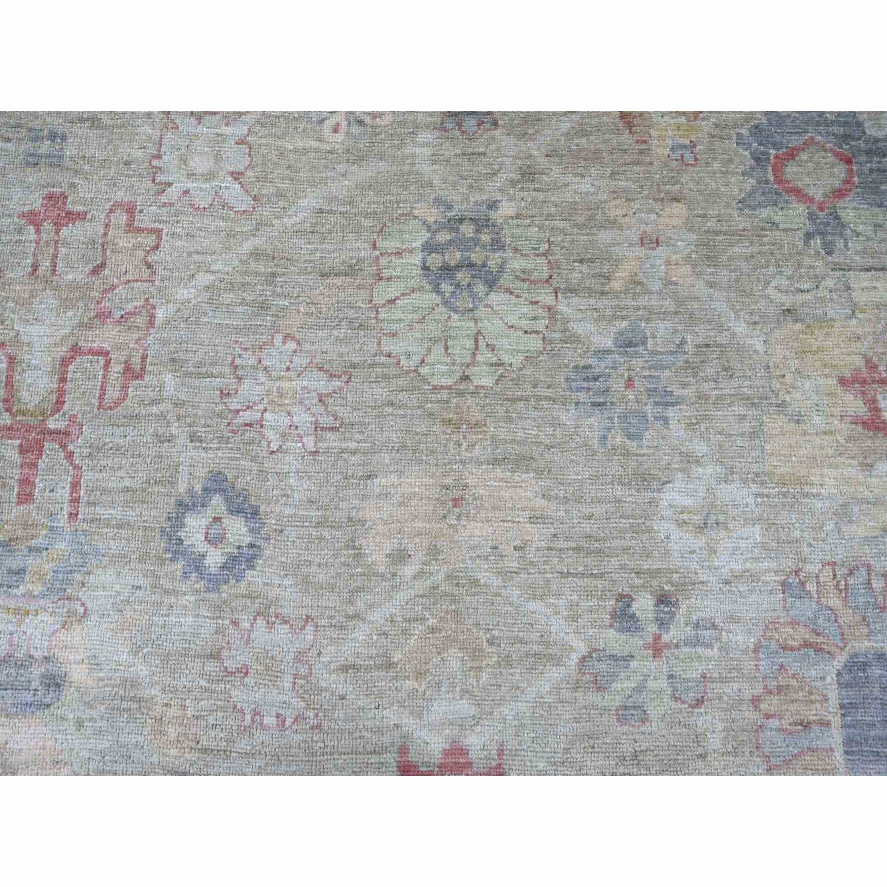 Oushak-And-Peshawar-Hand-Knotted-Rug-106950