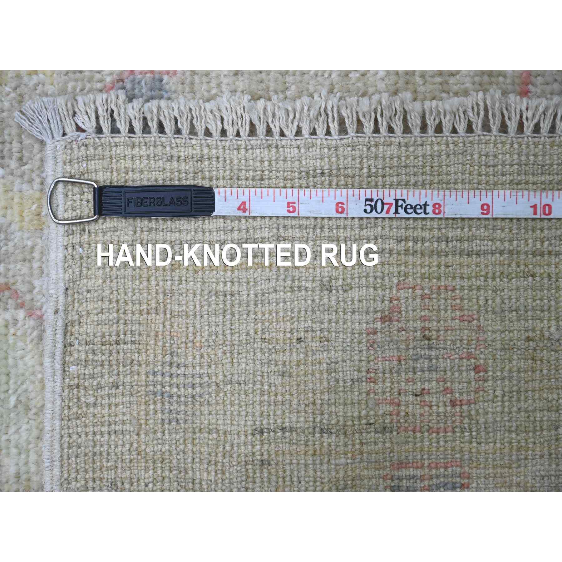 Oushak-And-Peshawar-Hand-Knotted-Rug-106950