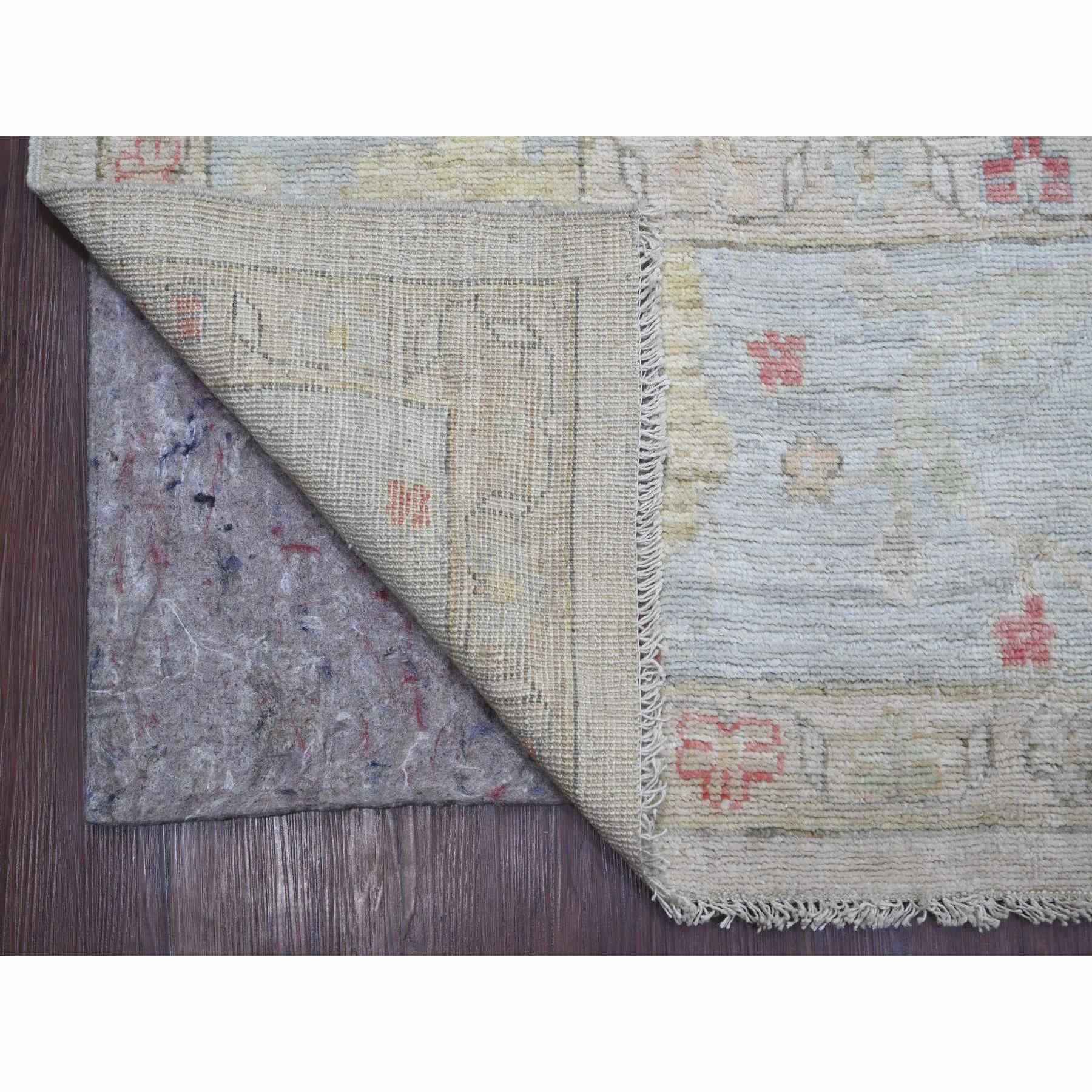 Oushak-And-Peshawar-Hand-Knotted-Rug-106960