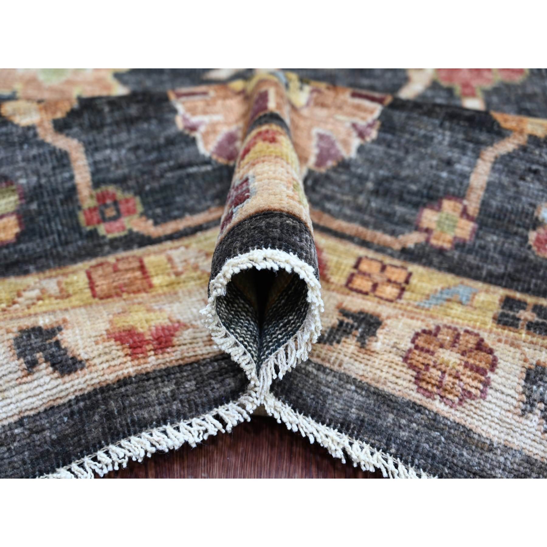 Oushak-And-Peshawar-Hand-Knotted-Rug-106965