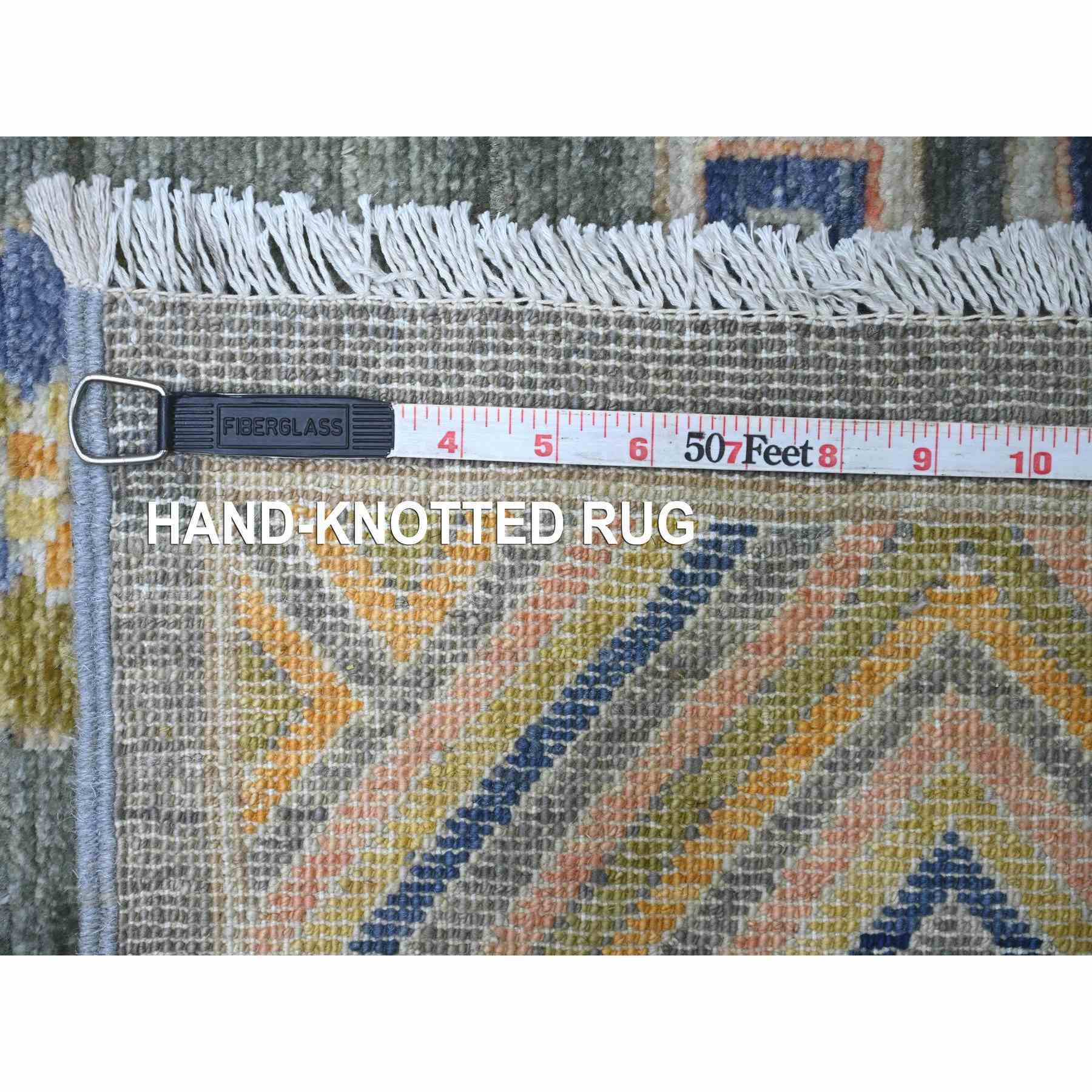 Oushak-And-Peshawar-Hand-Knotted-Rug-106975