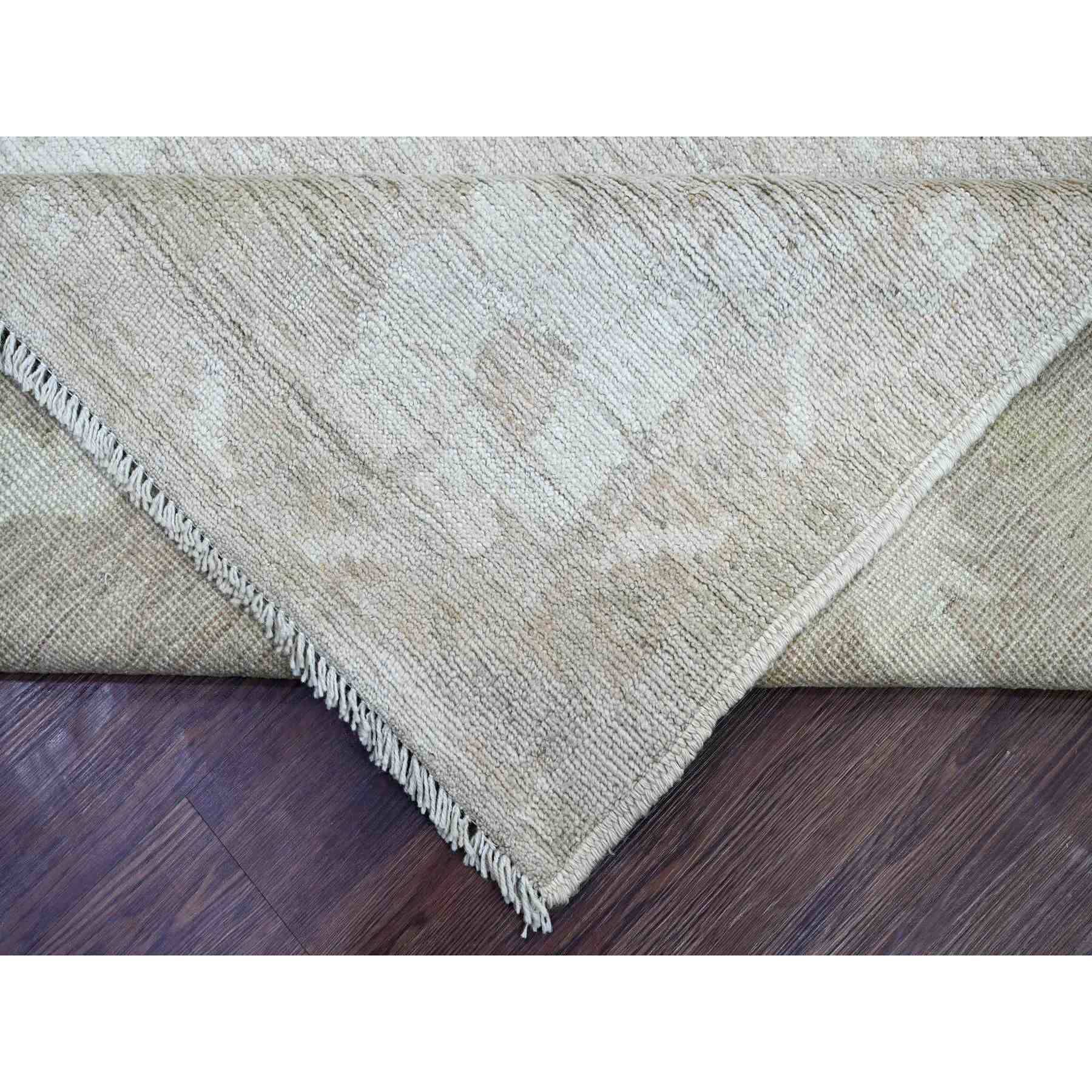 Oushak-And-Peshawar-Hand-Knotted-Rug-106980