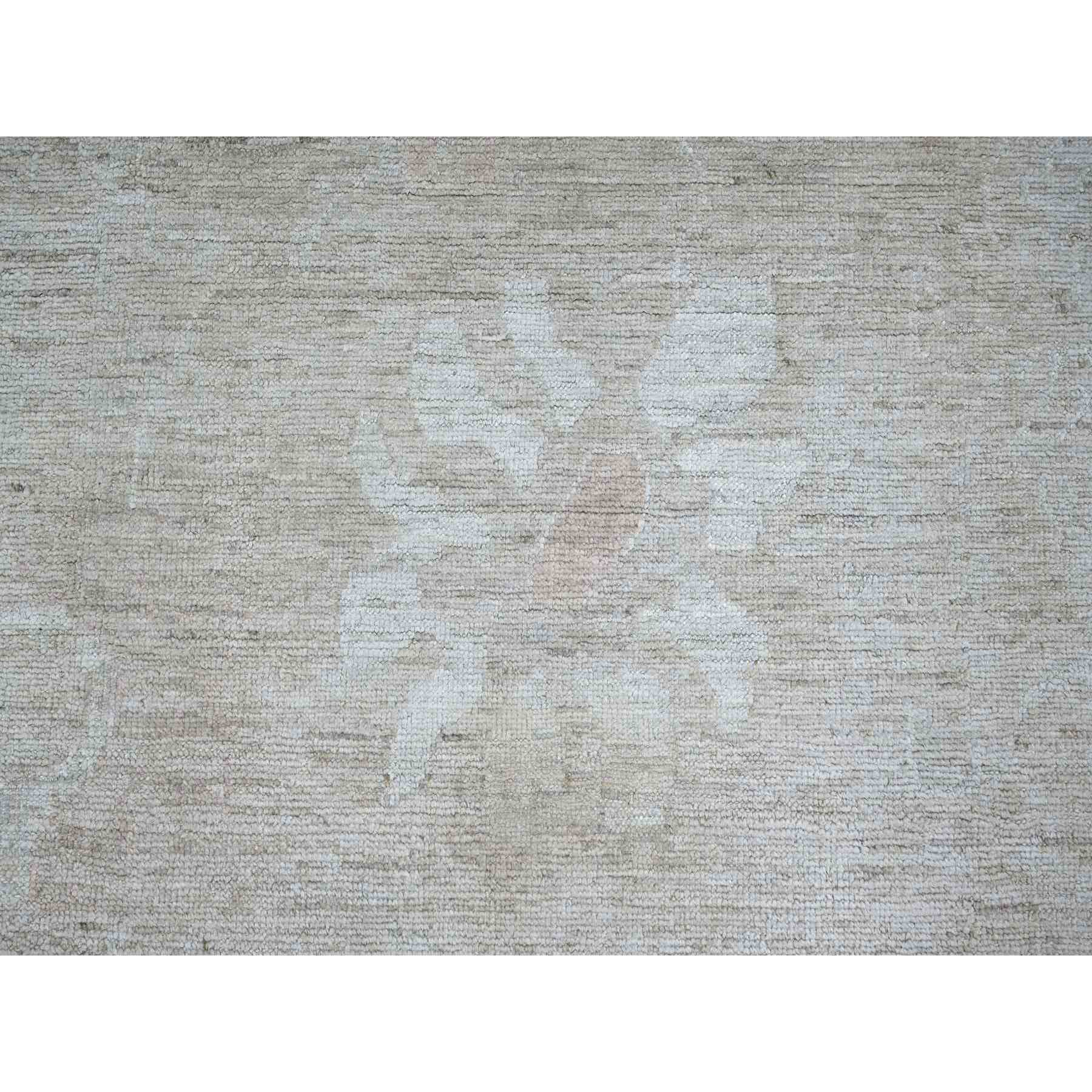 Oushak-And-Peshawar-Hand-Knotted-Rug-106980