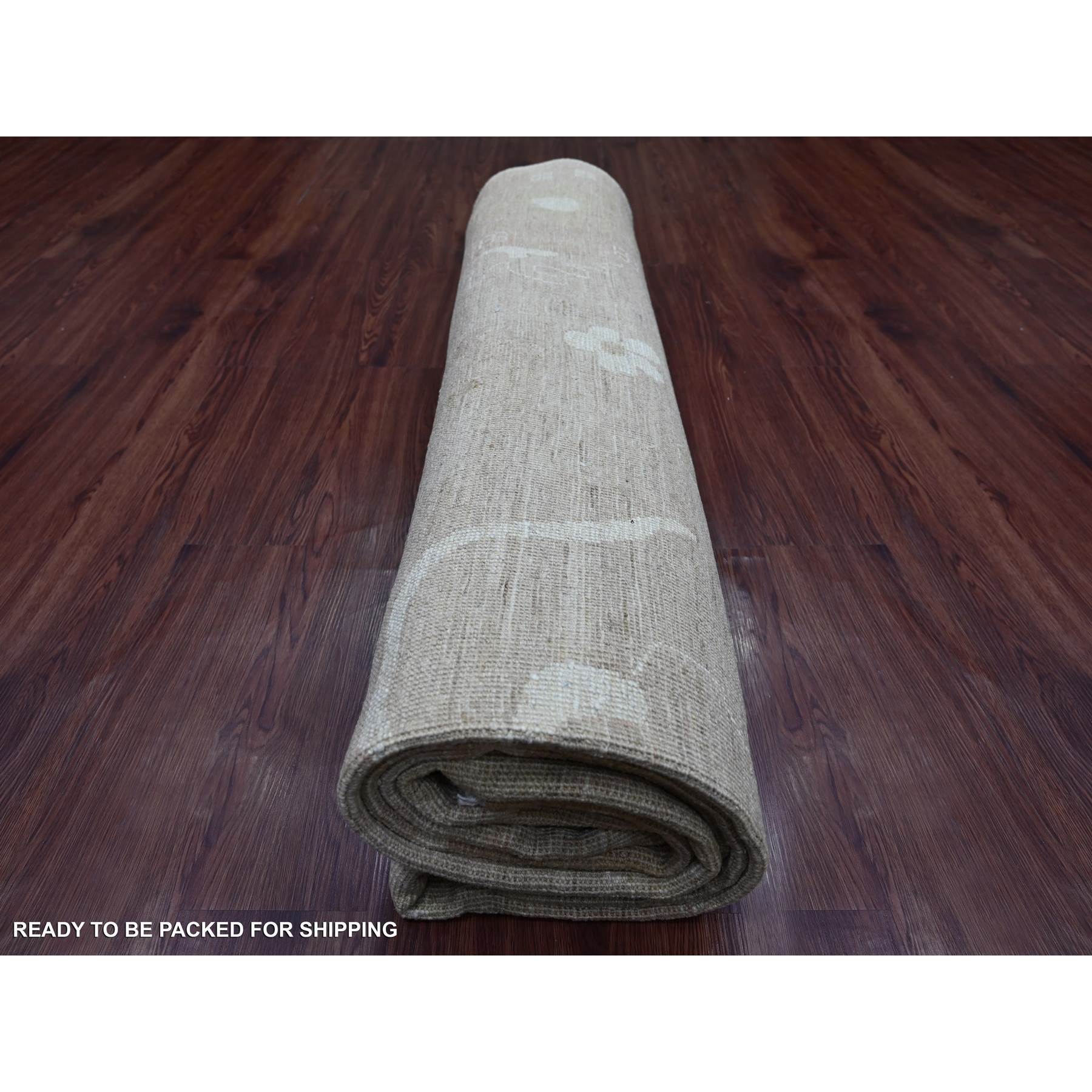 Oushak-And-Peshawar-Hand-Knotted-Rug-106980