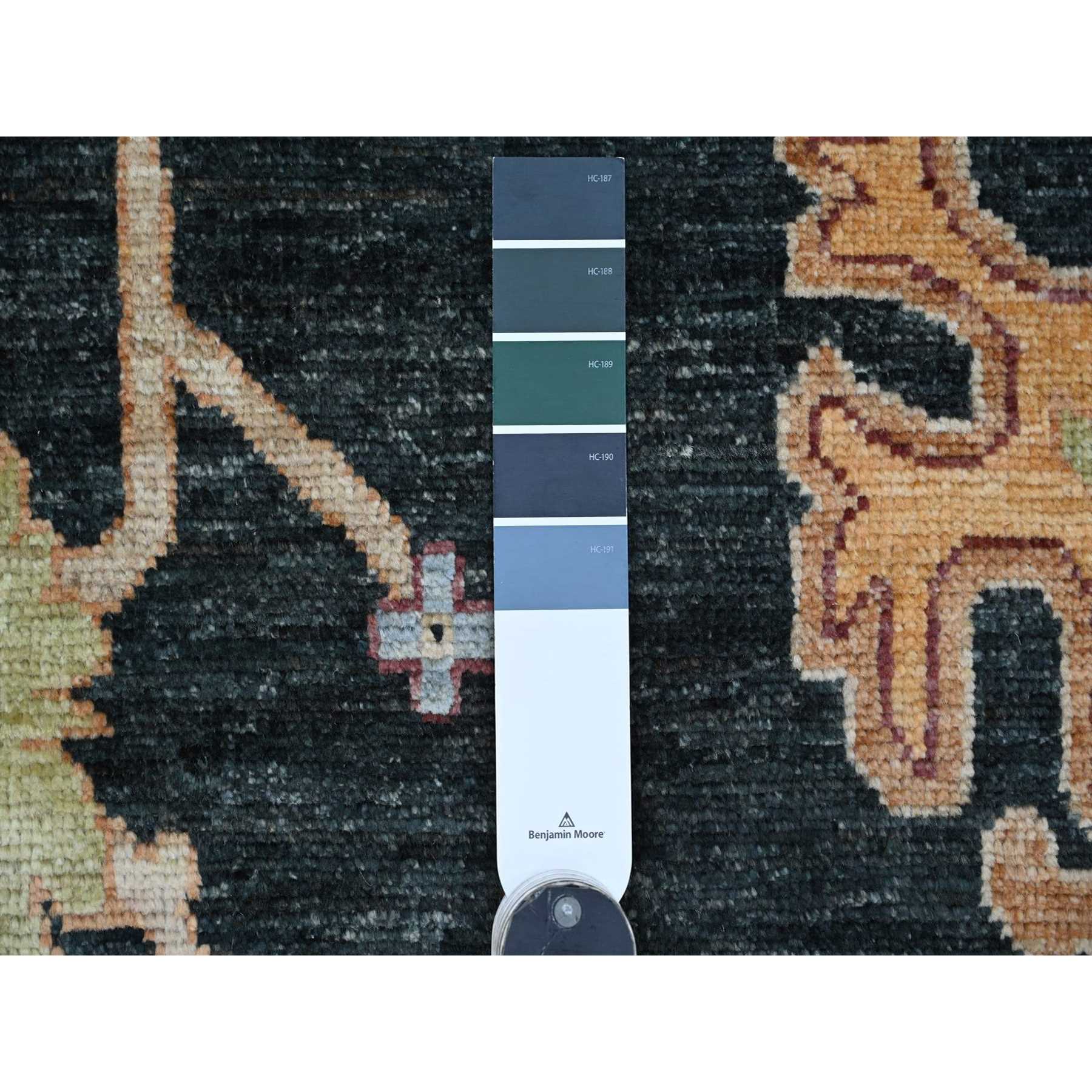 Oushak-And-Peshawar-Hand-Knotted-Rug-106990