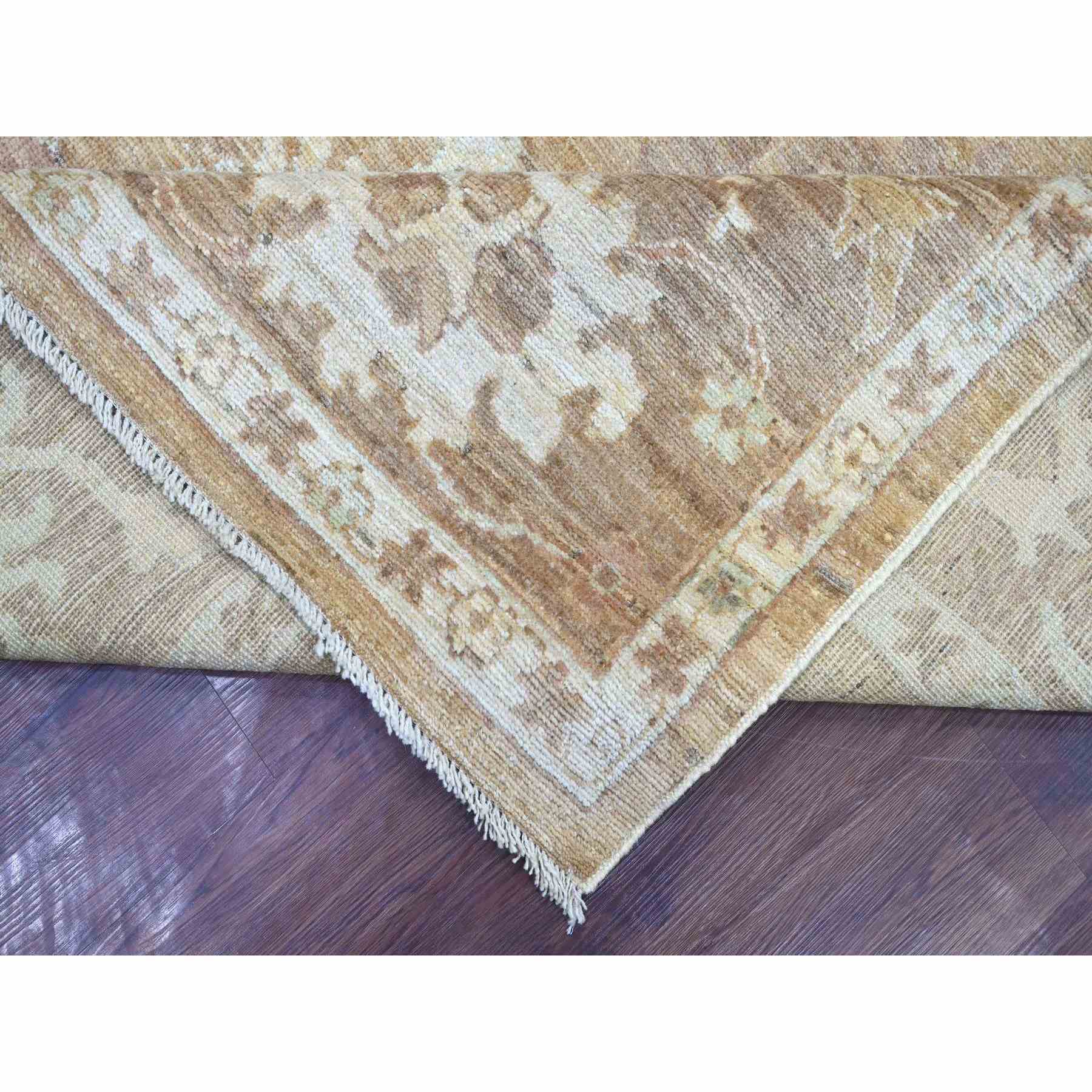 Oushak-And-Peshawar-Hand-Knotted-Rug-107025