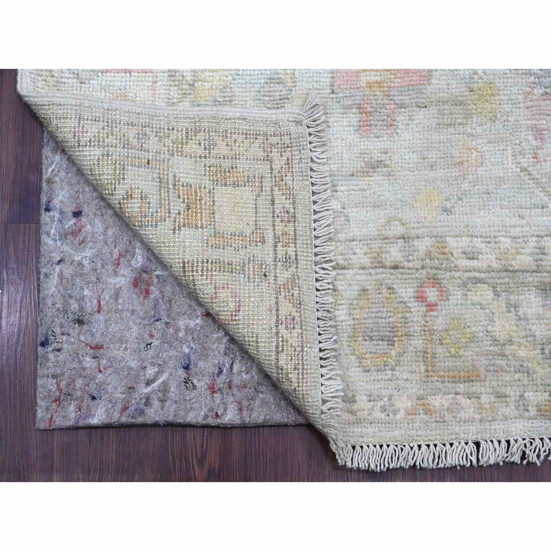 Oushak-And-Peshawar-Hand-Knotted-Rug-107200