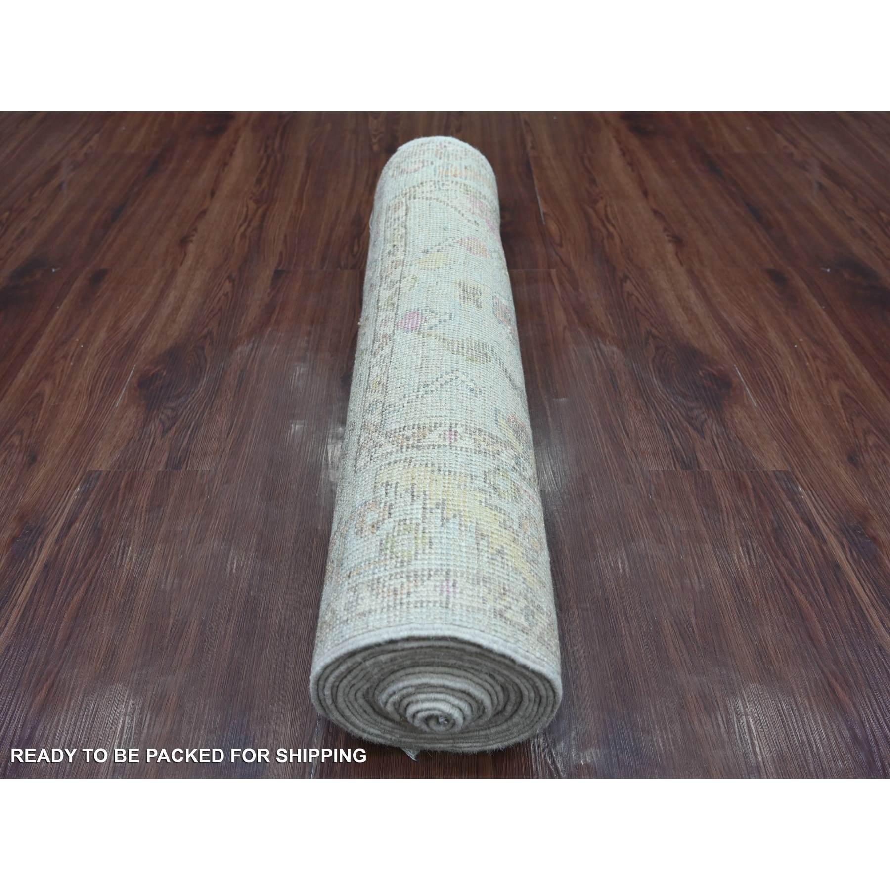 Oushak-And-Peshawar-Hand-Knotted-Rug-107200