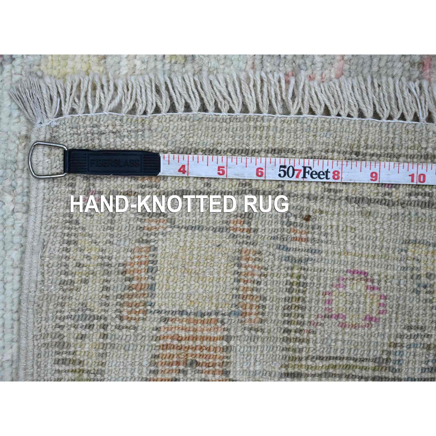 Oushak-And-Peshawar-Hand-Knotted-Rug-107200