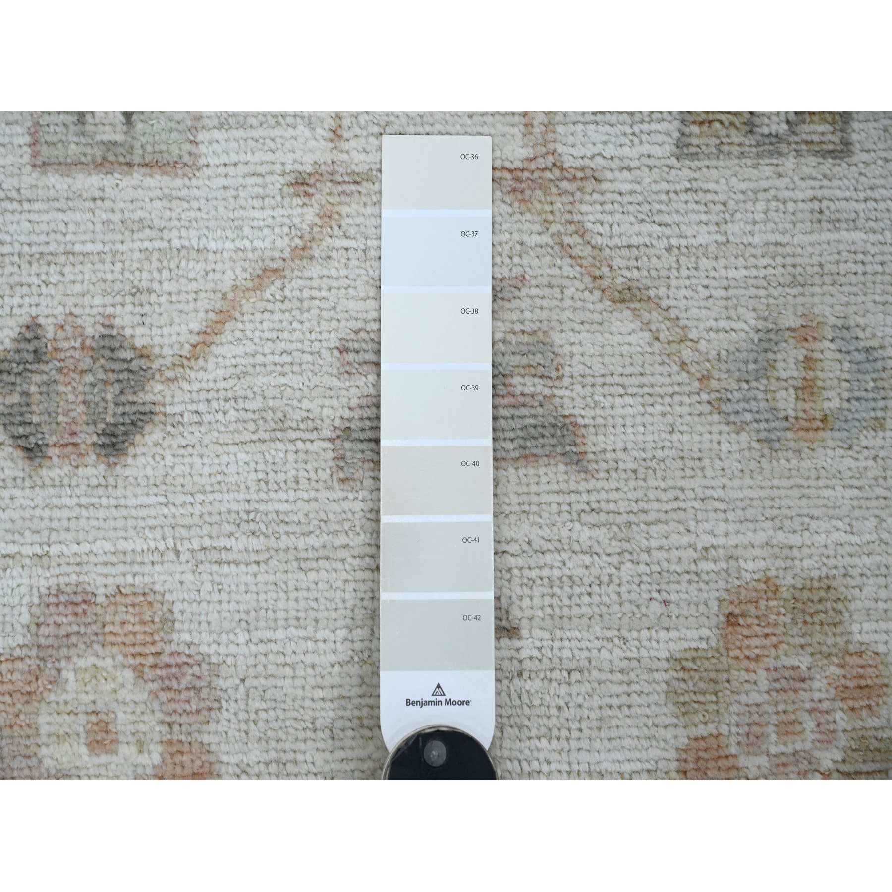 Oushak-And-Peshawar-Hand-Knotted-Rug-107220