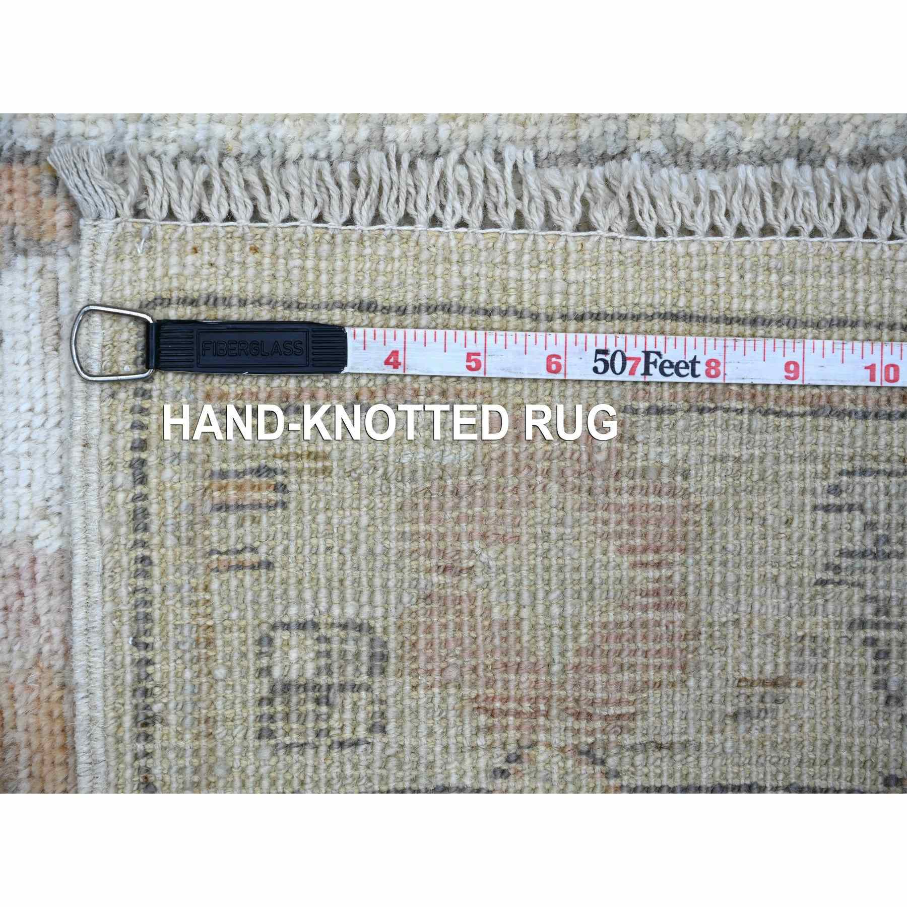 Oushak-And-Peshawar-Hand-Knotted-Rug-107220