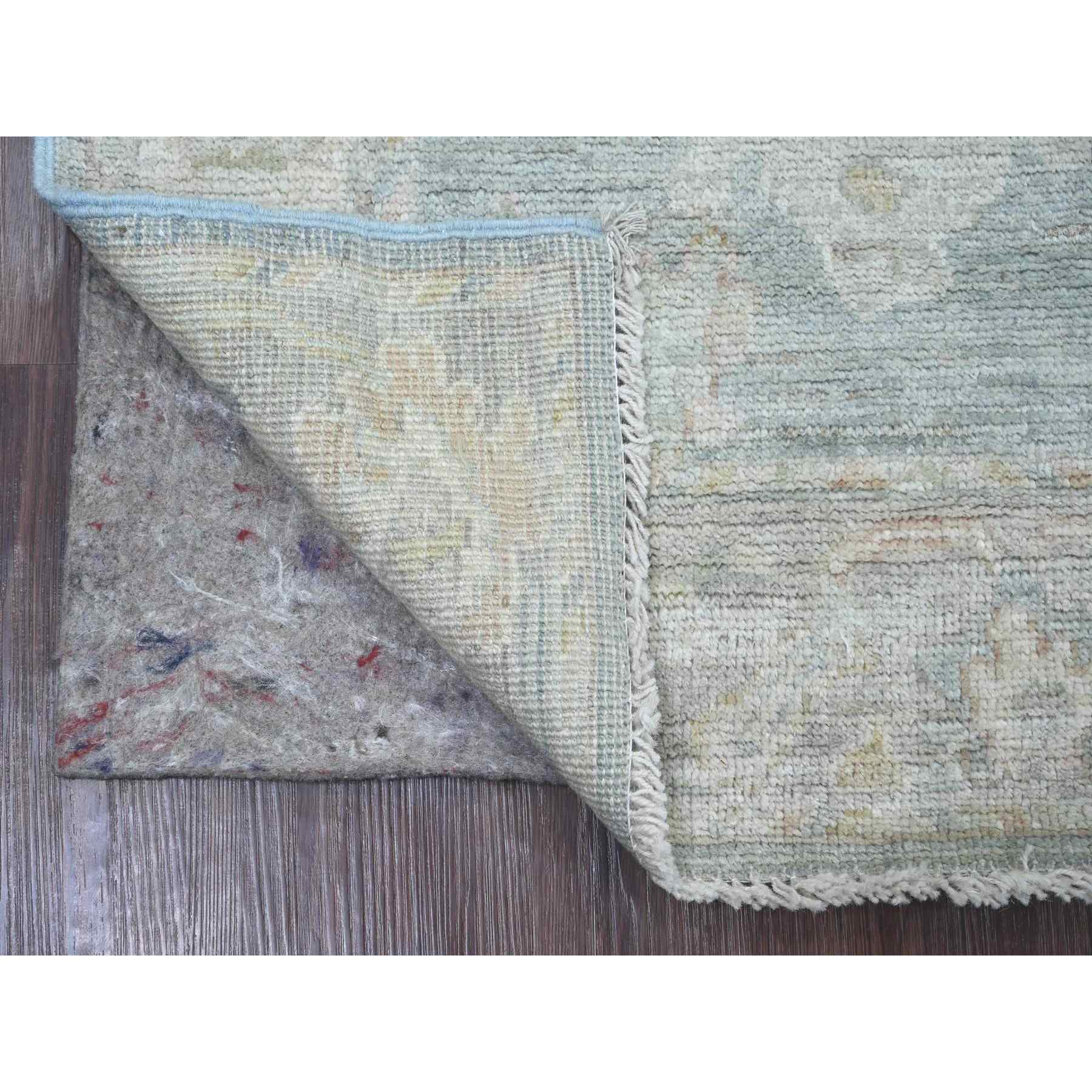 Oushak-And-Peshawar-Hand-Knotted-Rug-107225