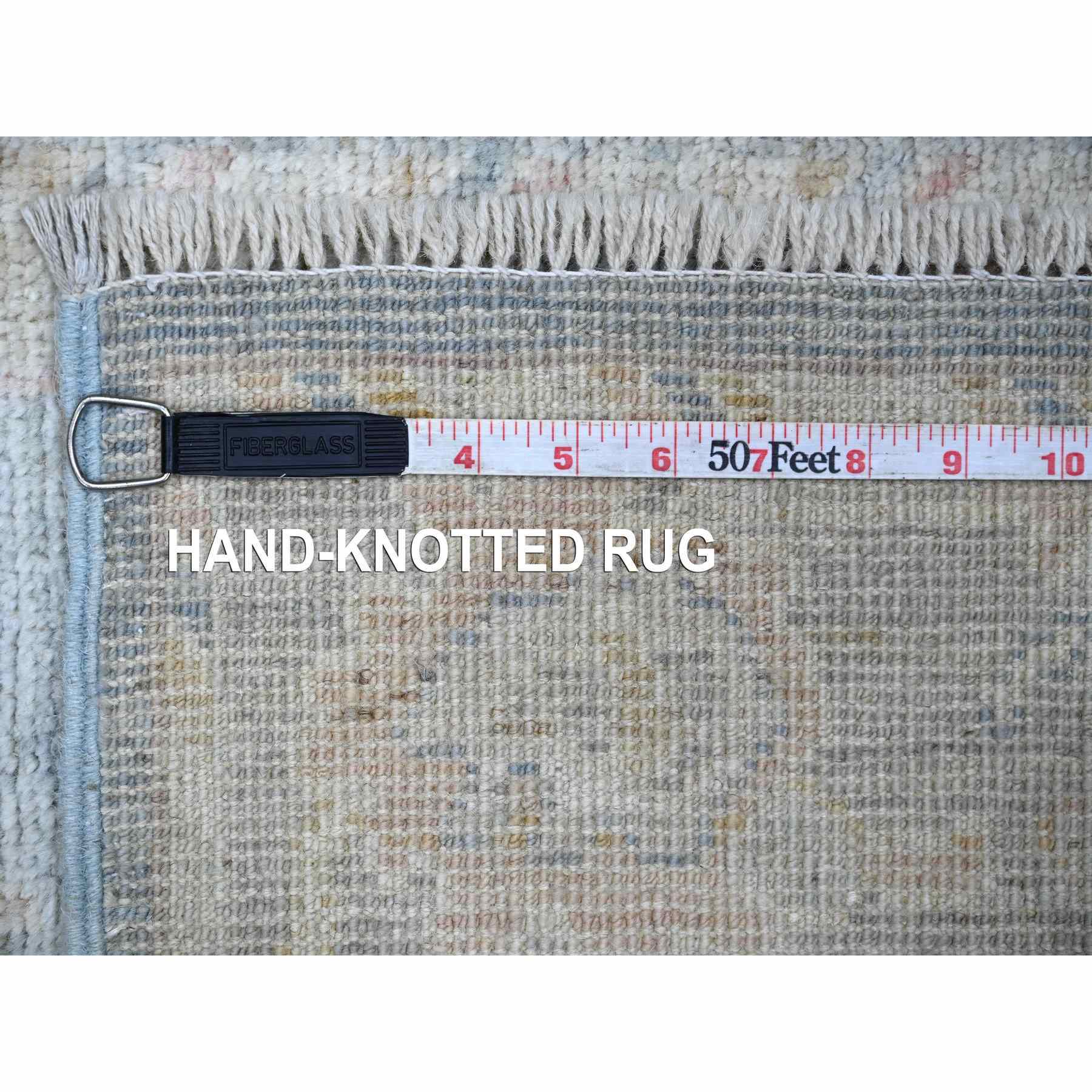 Oushak-And-Peshawar-Hand-Knotted-Rug-107225