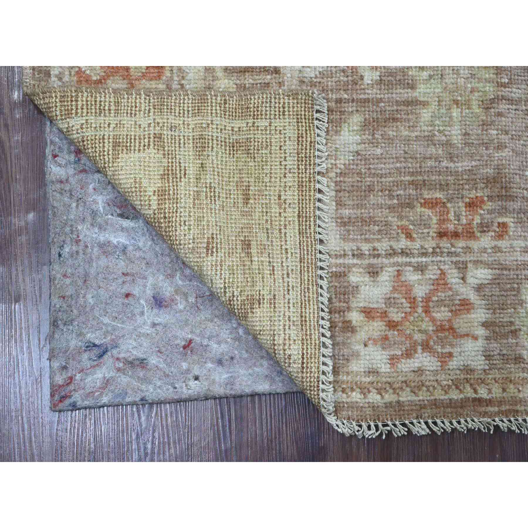 Oushak-And-Peshawar-Hand-Knotted-Rug-107230