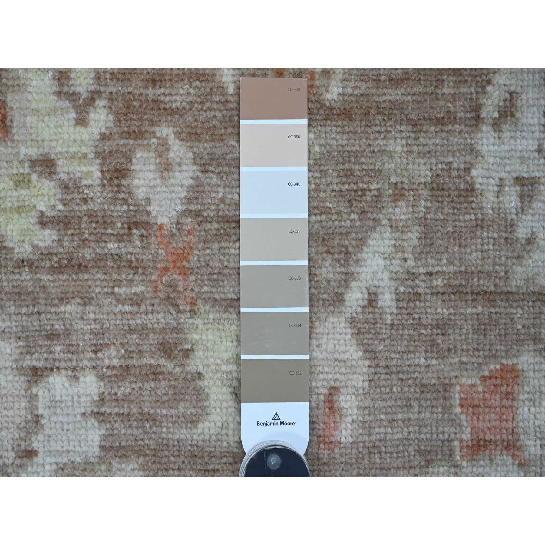 Oushak-And-Peshawar-Hand-Knotted-Rug-107230