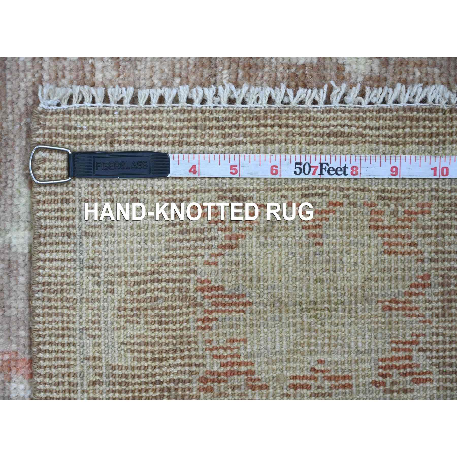 Oushak-And-Peshawar-Hand-Knotted-Rug-107230