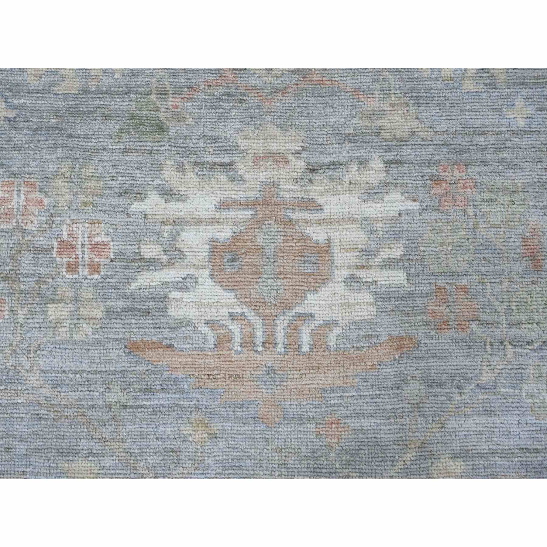 Oushak-And-Peshawar-Hand-Knotted-Rug-107395