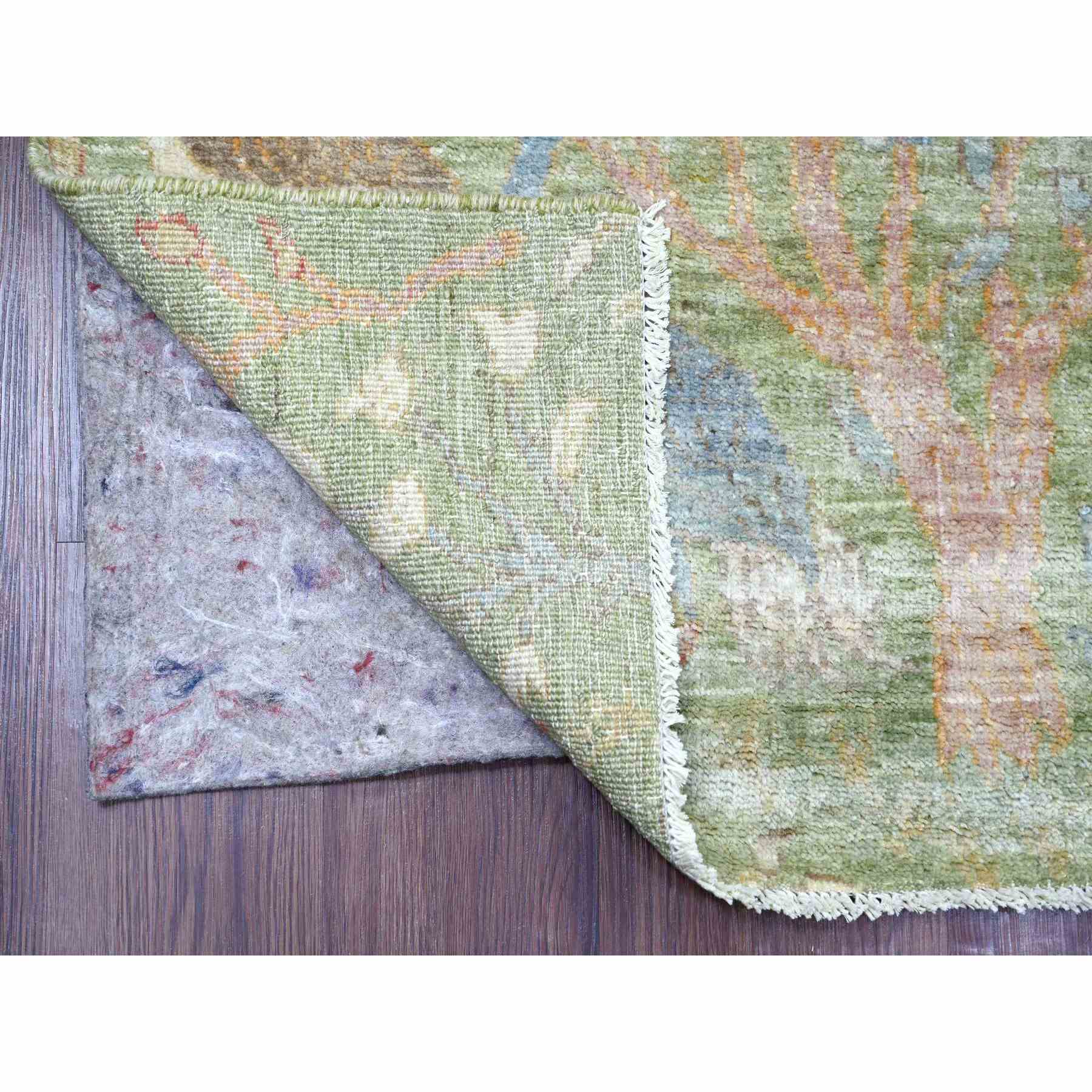 Oushak-And-Peshawar-Hand-Knotted-Rug-107450