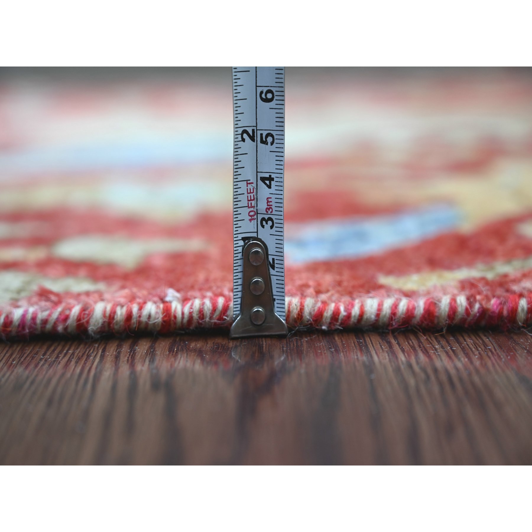 Oushak-And-Peshawar-Hand-Knotted-Rug-107455